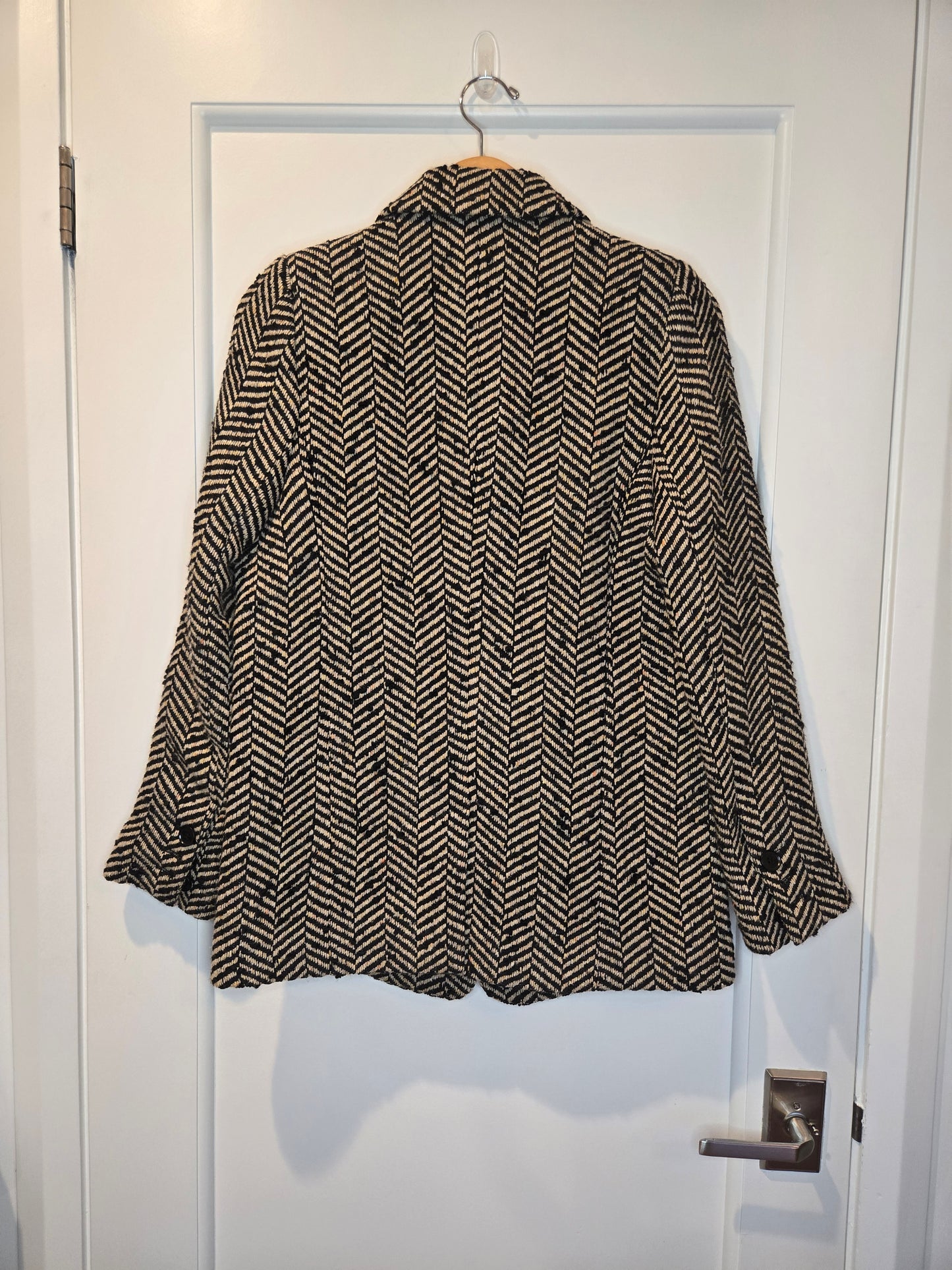 Anine Bing Diana Fishbone Blazer Size: XS