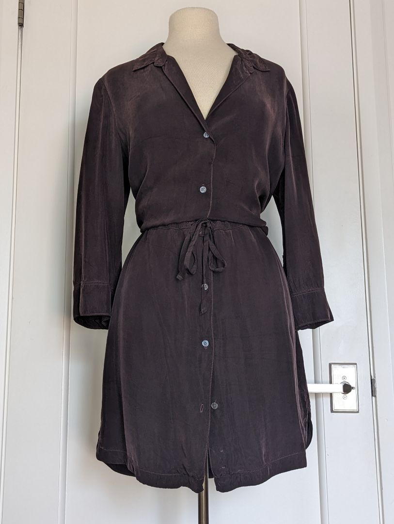 James Perse Size: XL Shirtdress