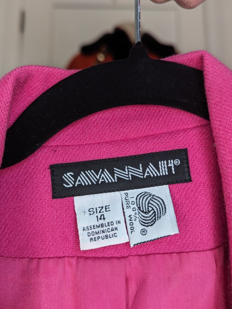 VINTAGE Savannah Blazer Size: 14
