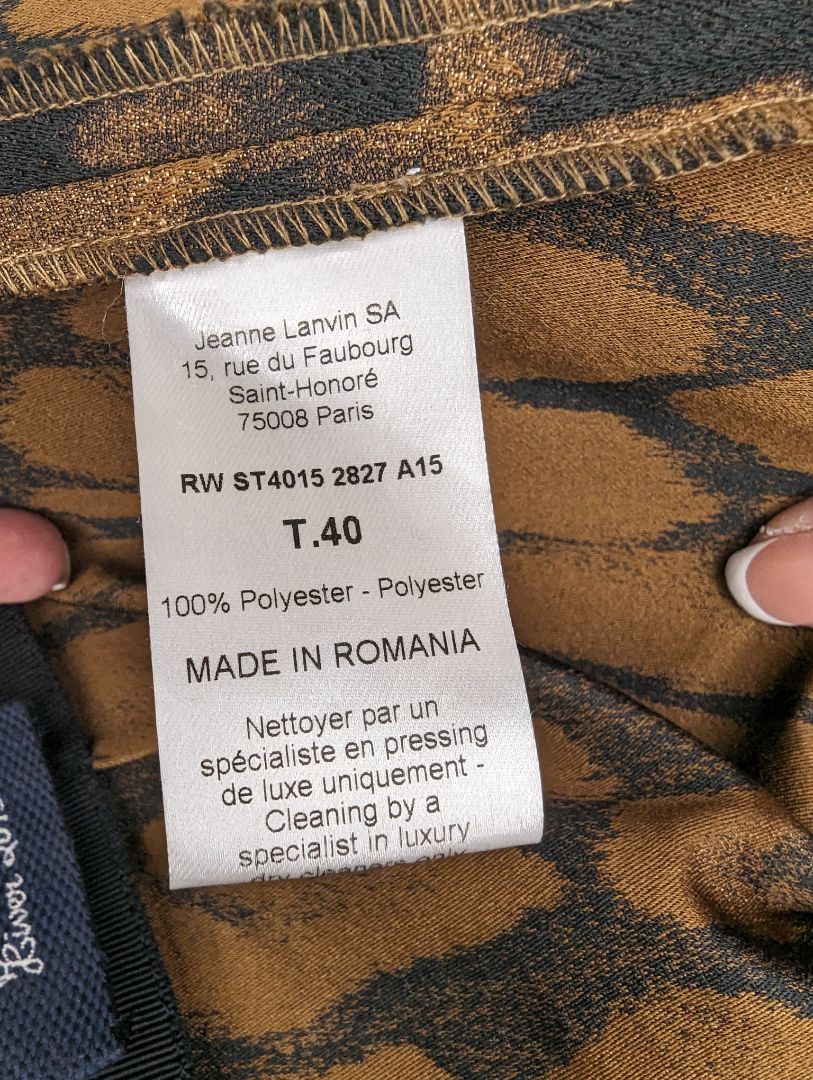 Lanvin Size: 40 Pencil