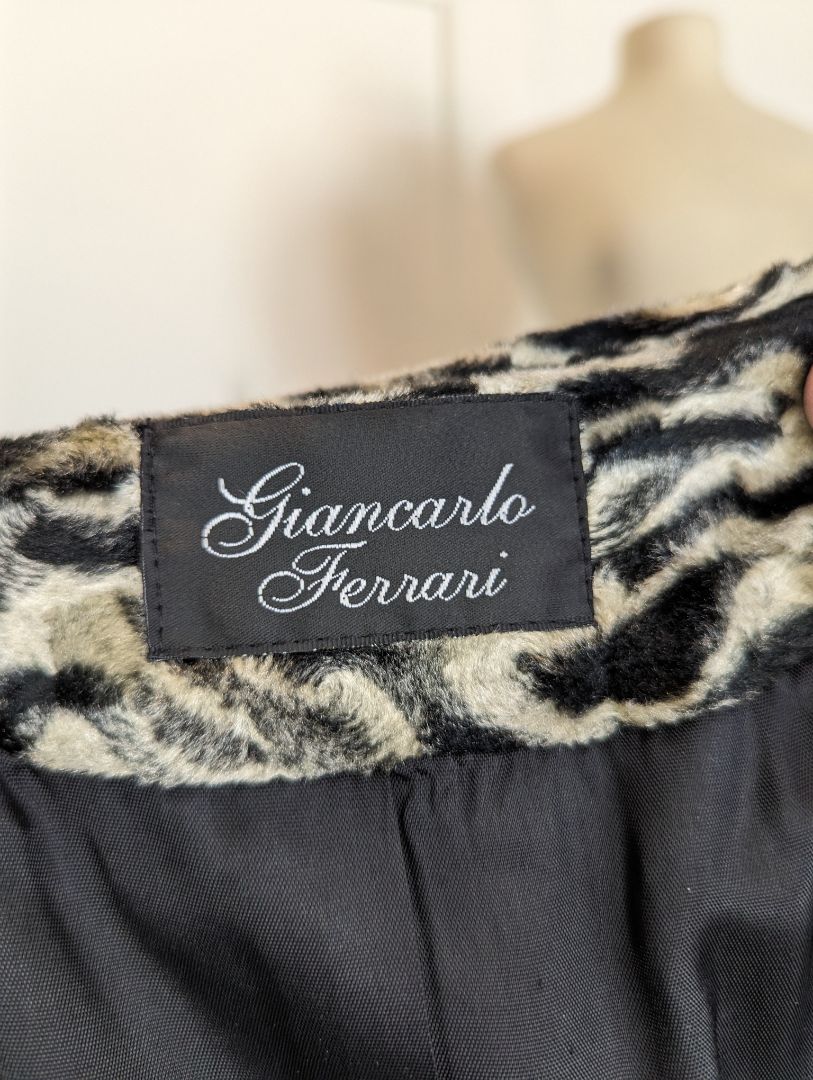 VINTAGE Ginacarlo Ferrari Size: 4 Jacket