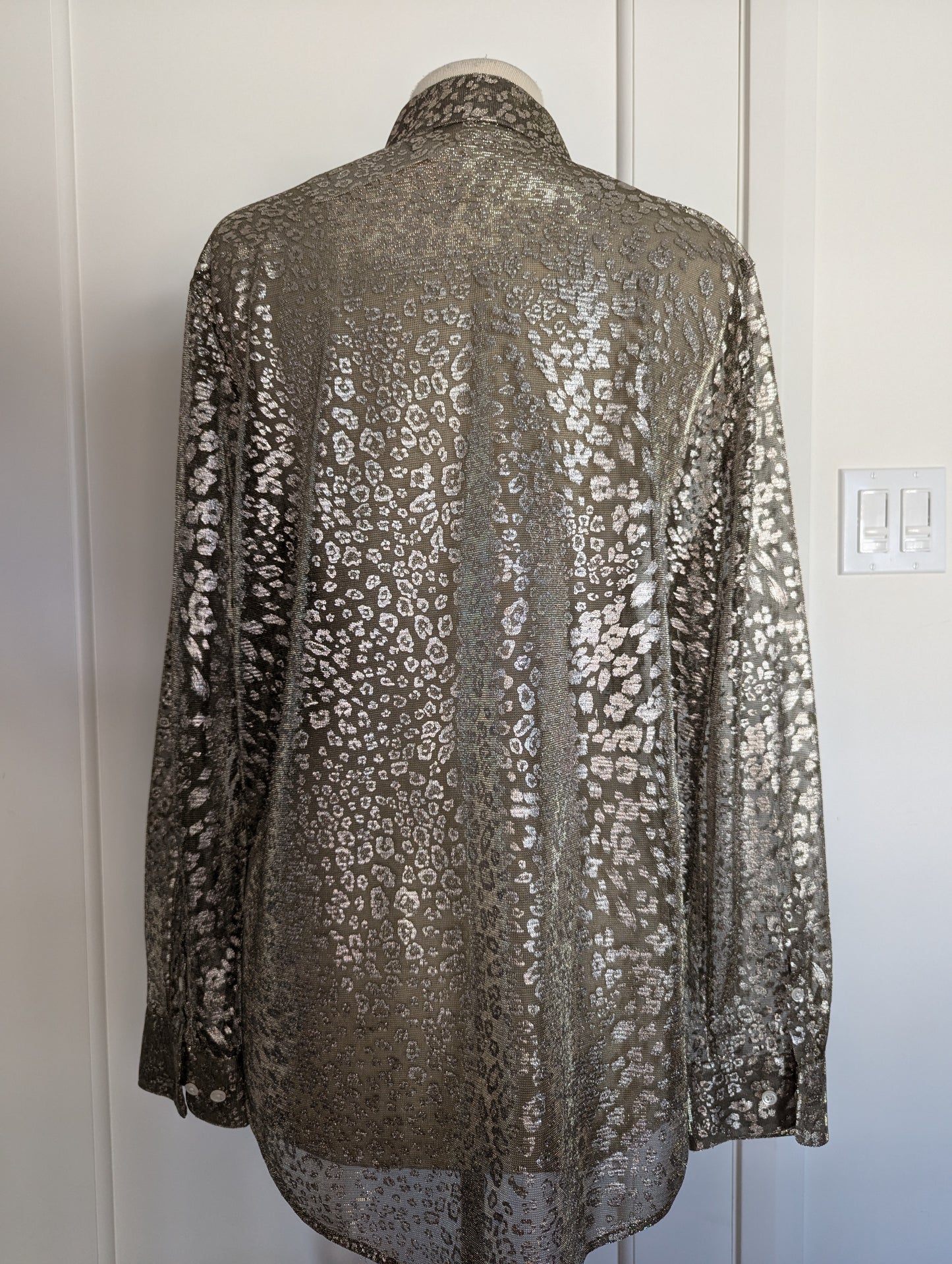 Equipment Size: XL Gold Blouse