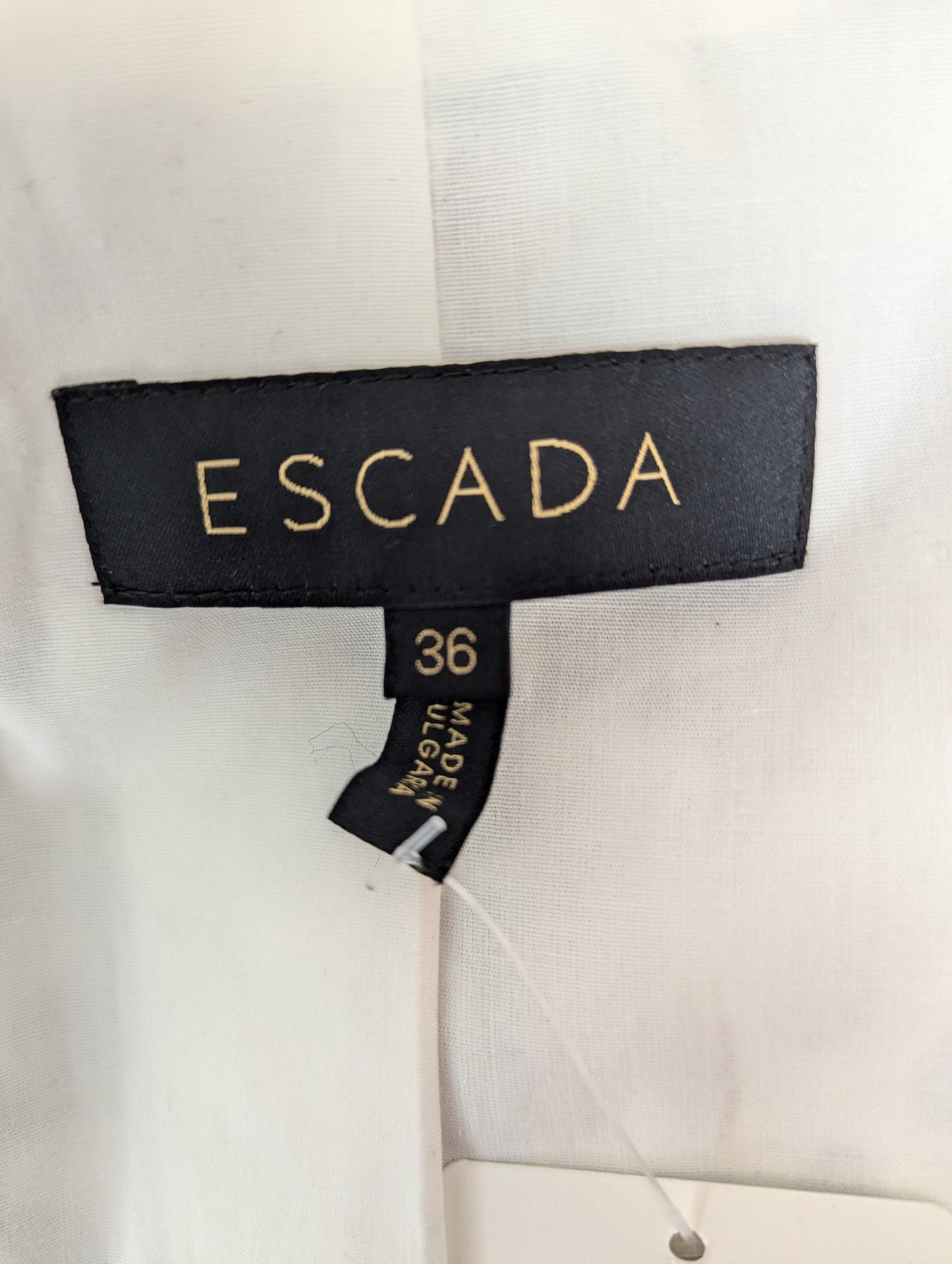 Escada Blazer Size: 36