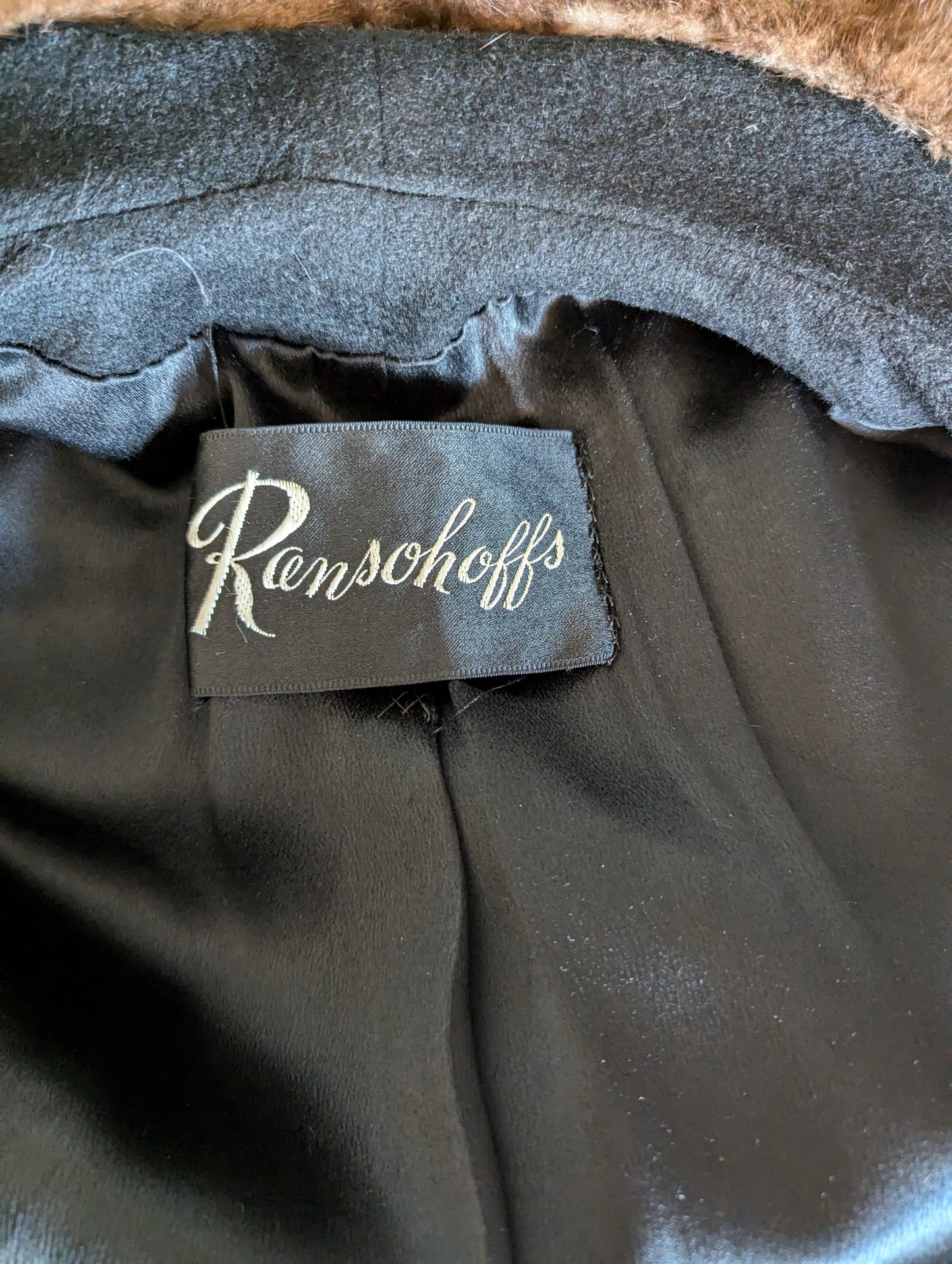 VINTAGE Ransohoff's Cashmere Coat Size: 8/10