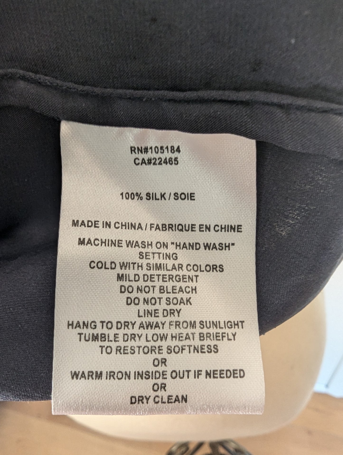 Go Silk Tee Size: M
