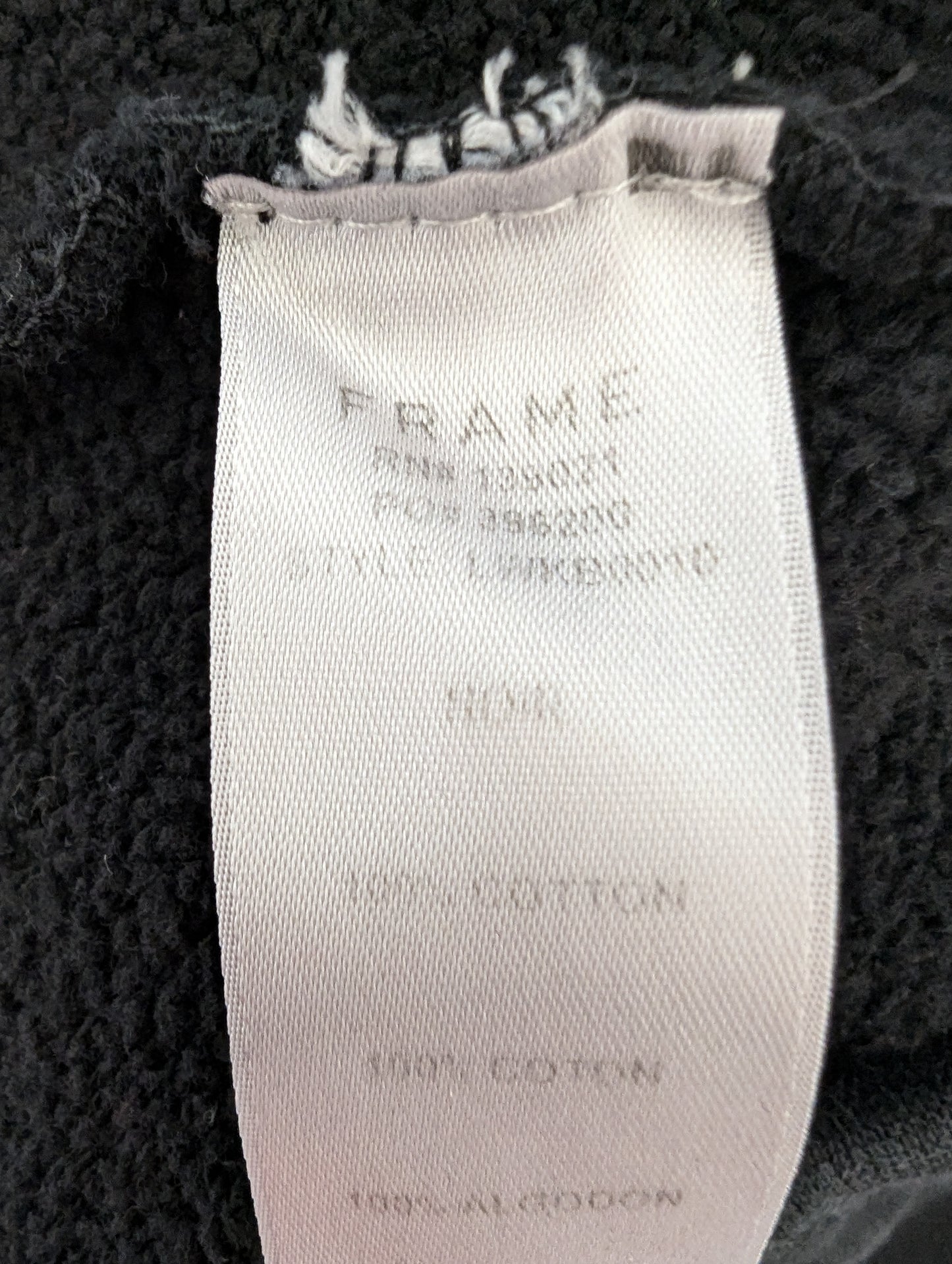 FRAME Size: XS