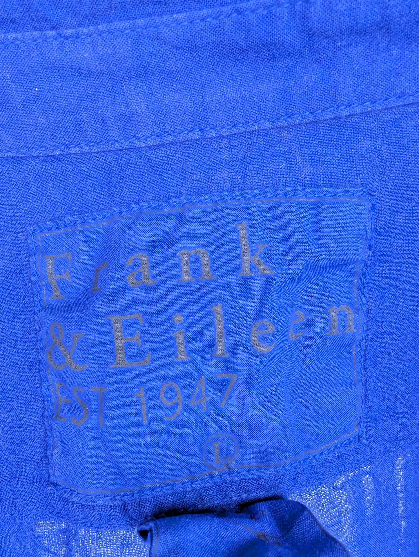 Frank & Eileen Size: L