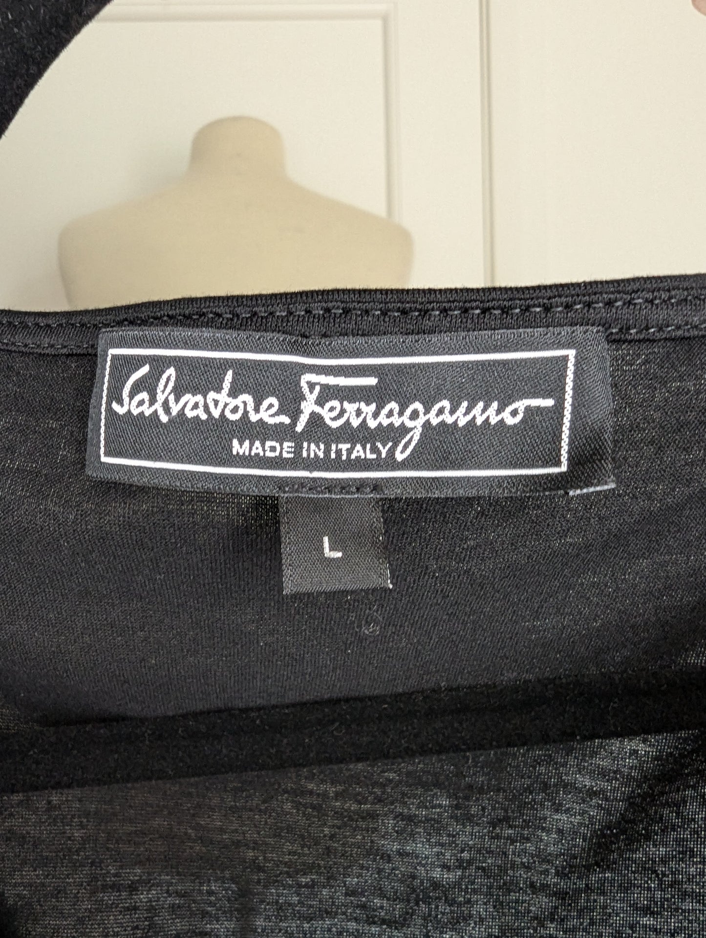 Salvatore Ferragamo Blouse Size: L