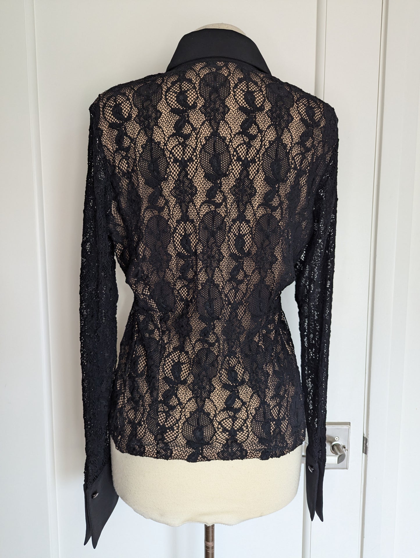 Anne Fontaine Lace Blouse Size: 46