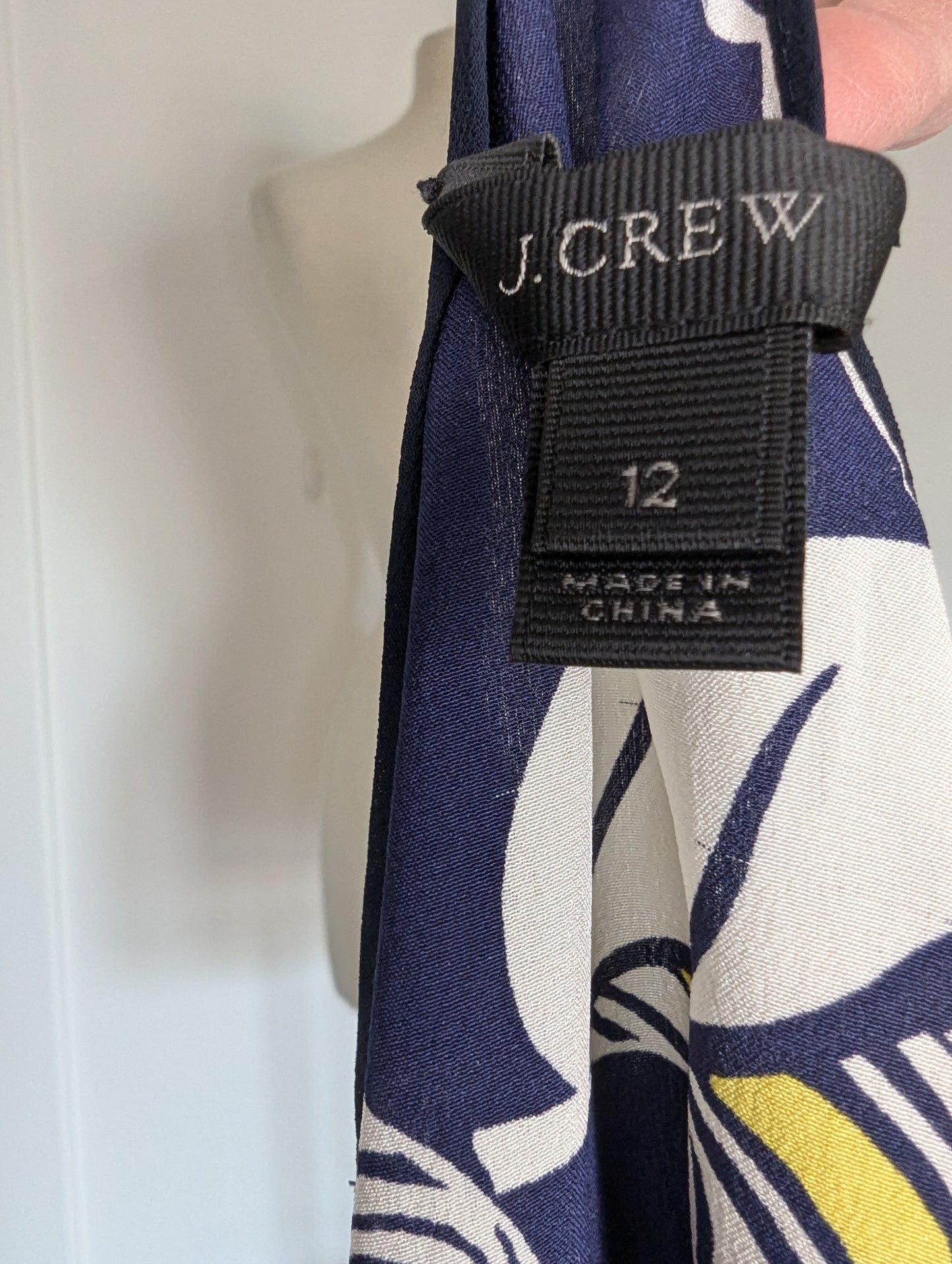 J. Crew Navy Tank Size: 12