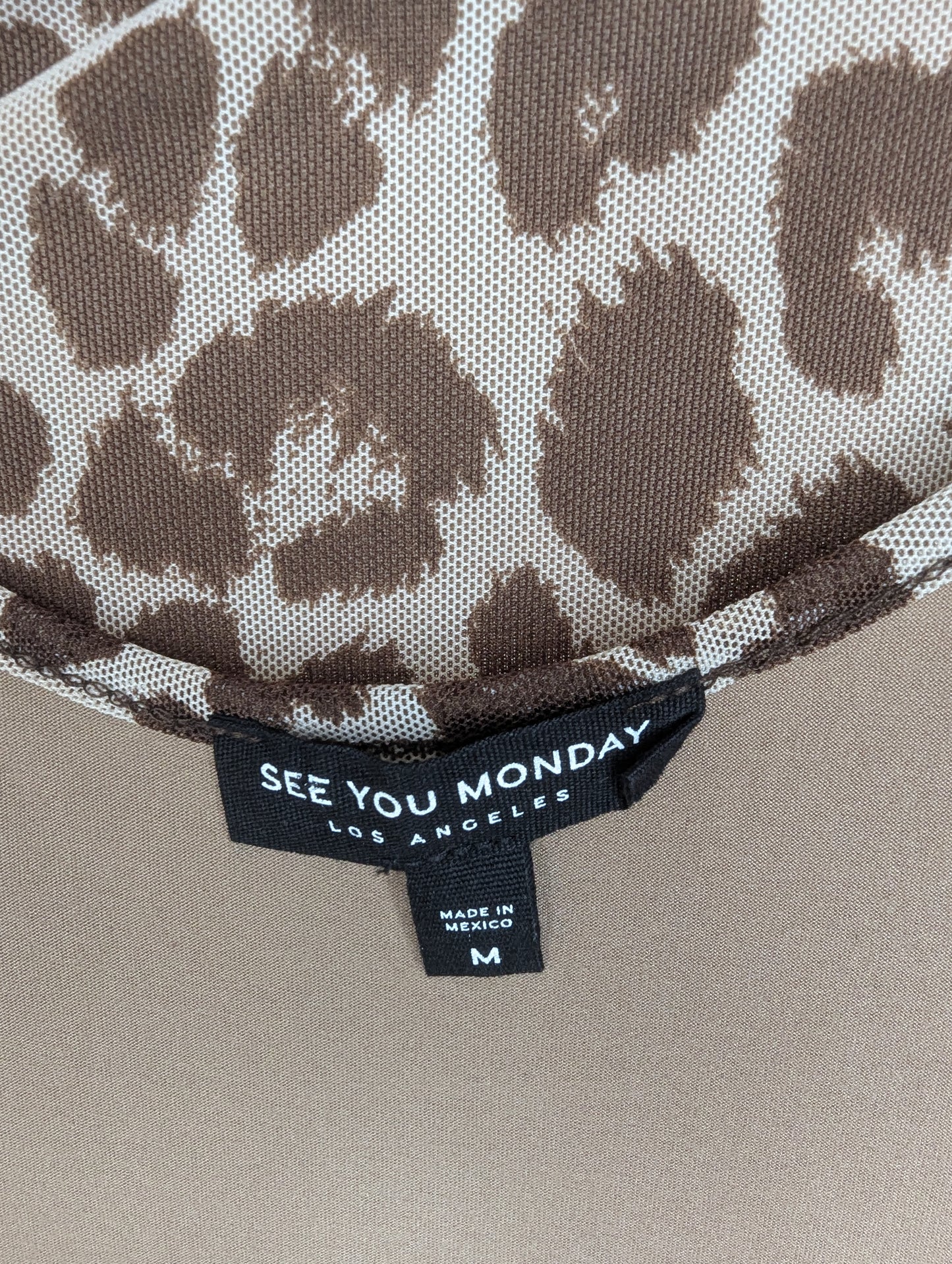 See You Monday Dress Size: M