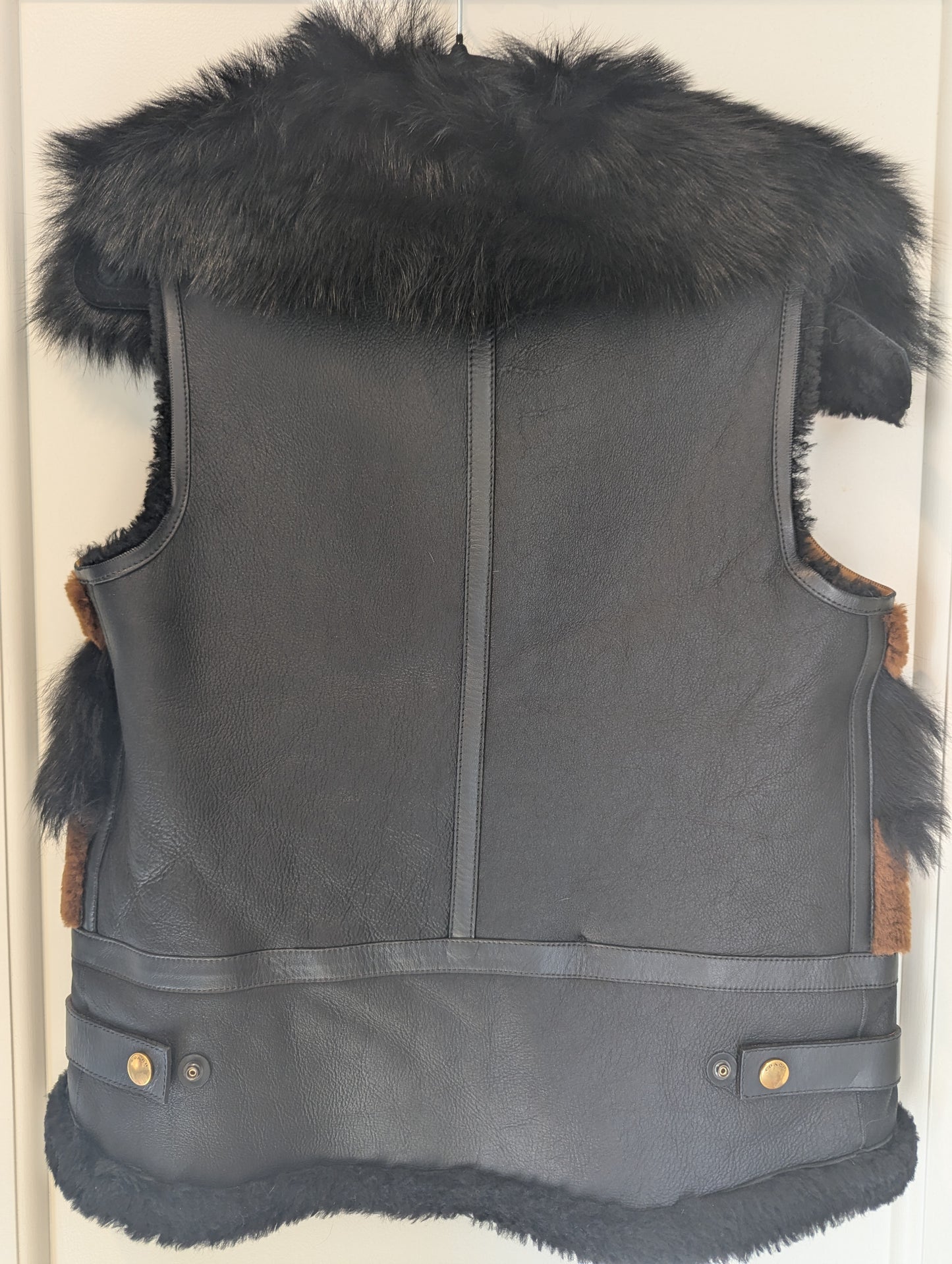 COACH fur Vest Size: S