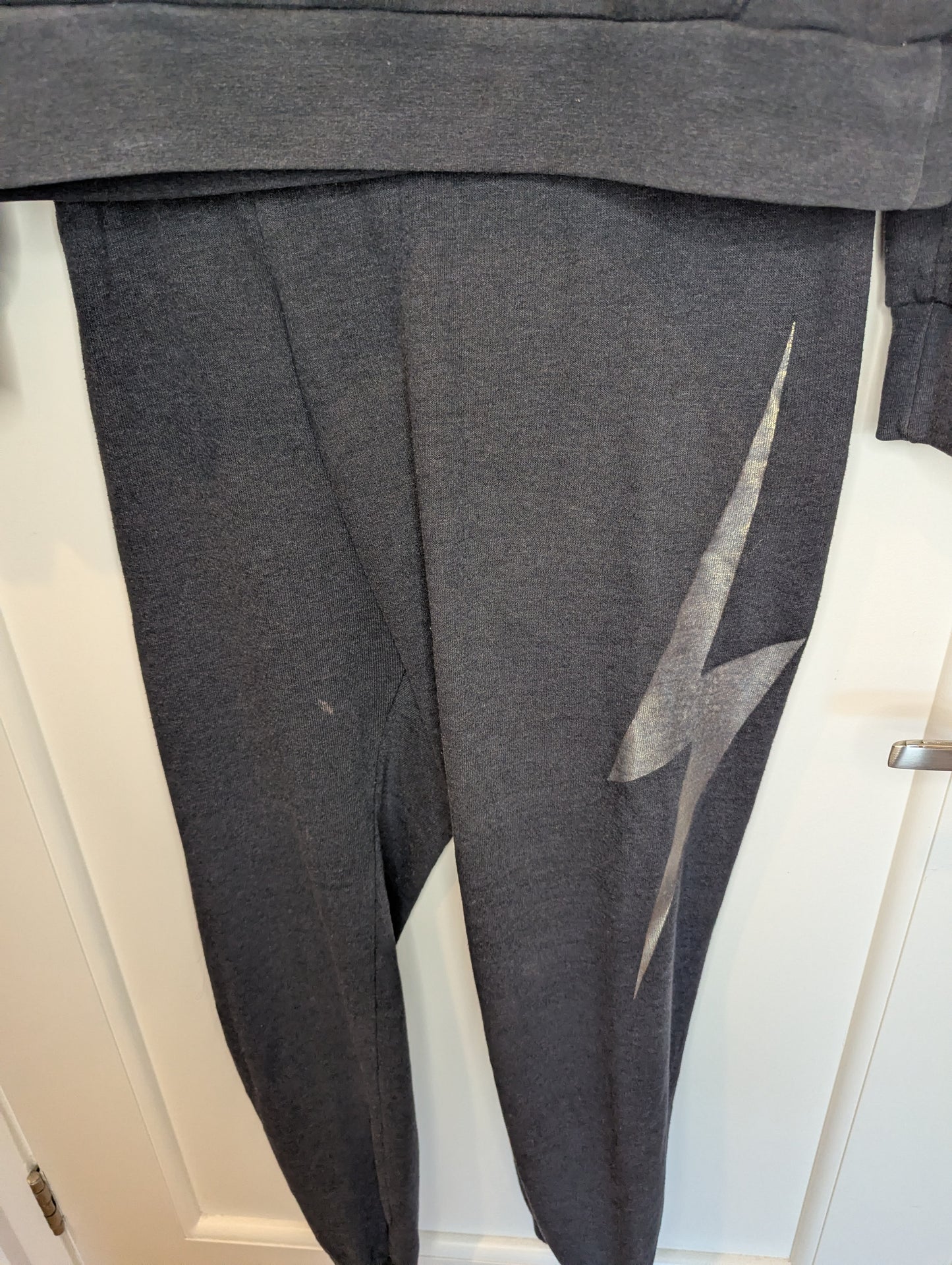 Aviator Nation Grey w/ Silver Bolt Size: S/S
