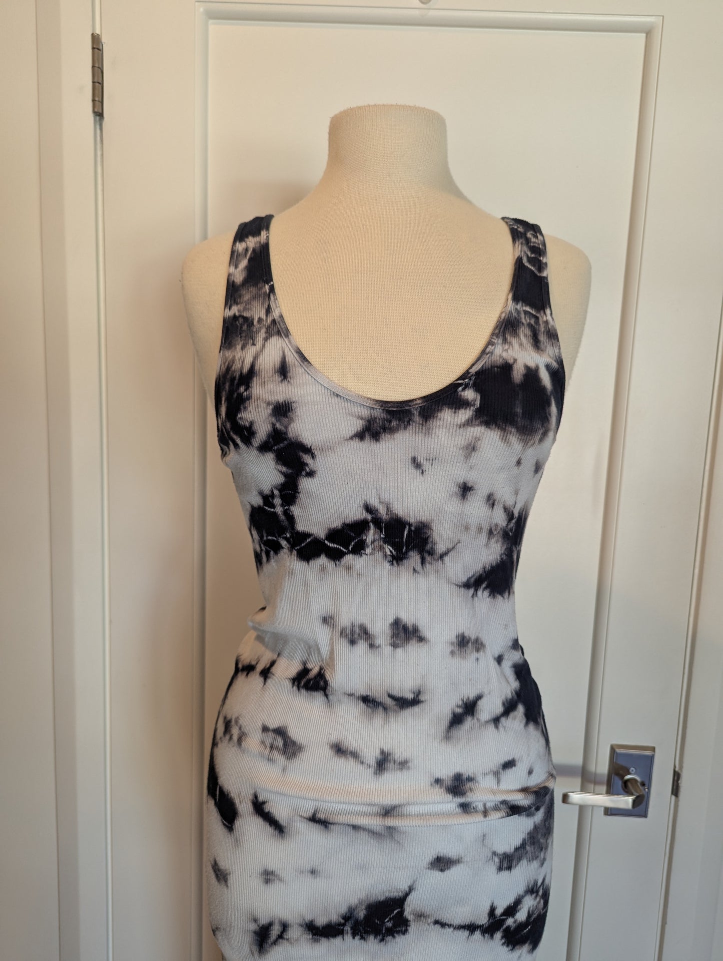 Enza Costa Tye Dye Tank Dress Size: M