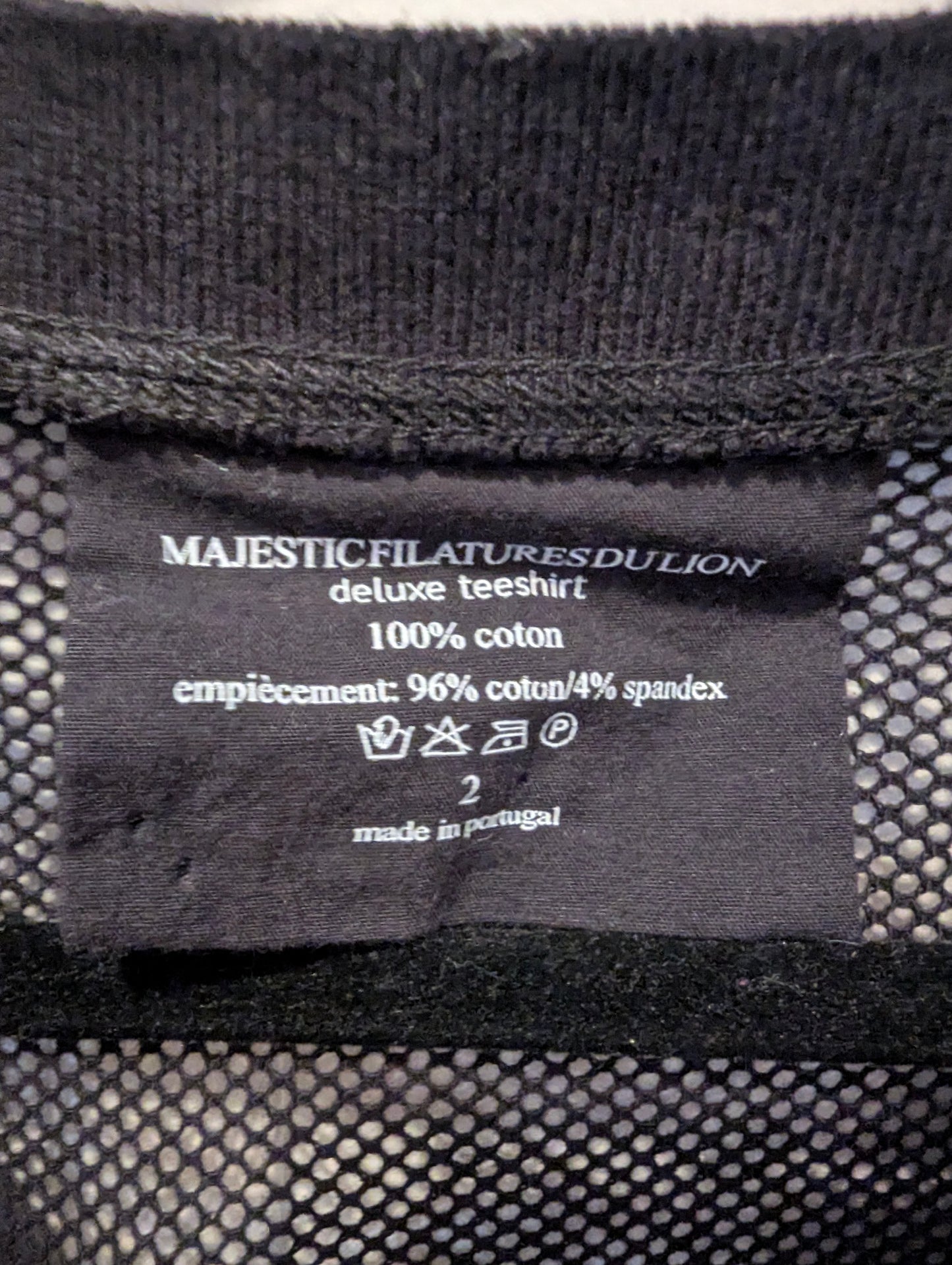 Majestic Filatures du Lion Mesh Tee Size: 2