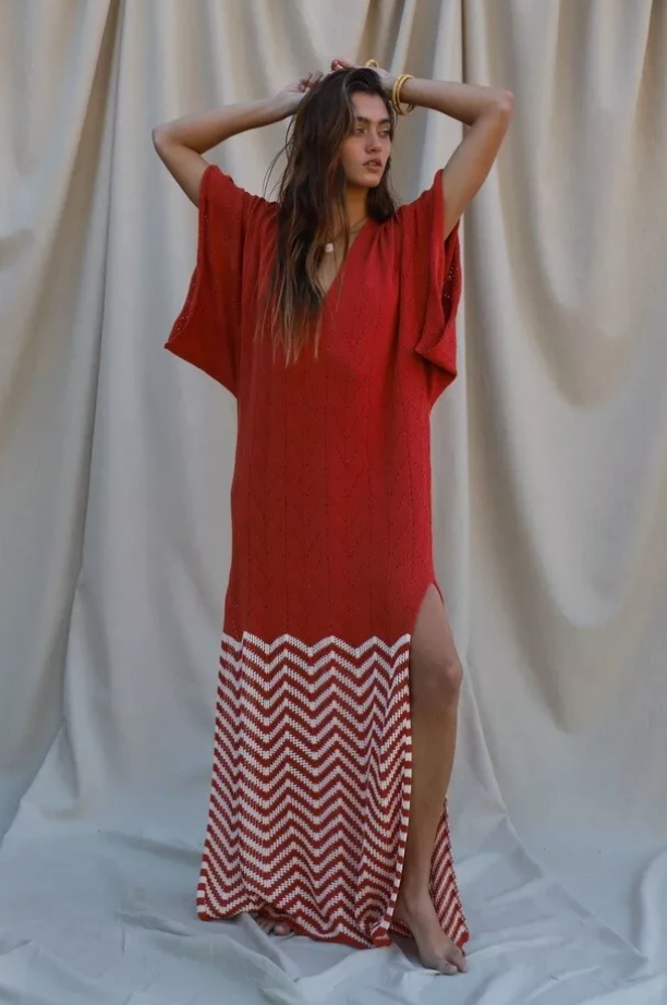 Free People x Jen's Pirate Booty Sunset Beach Caftan Size: XS