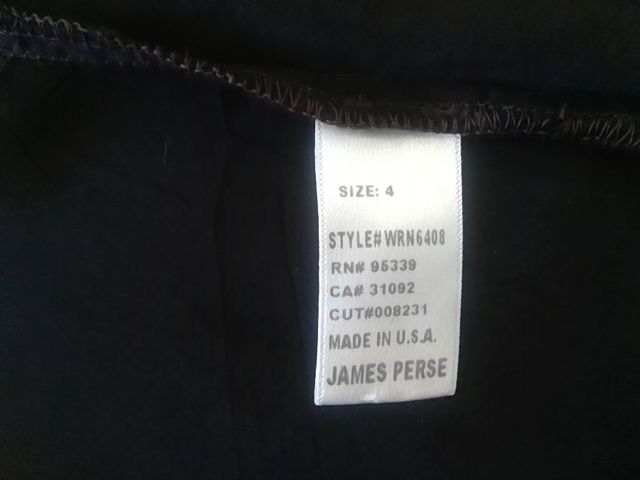 James Perse Size: XL Shirtdress