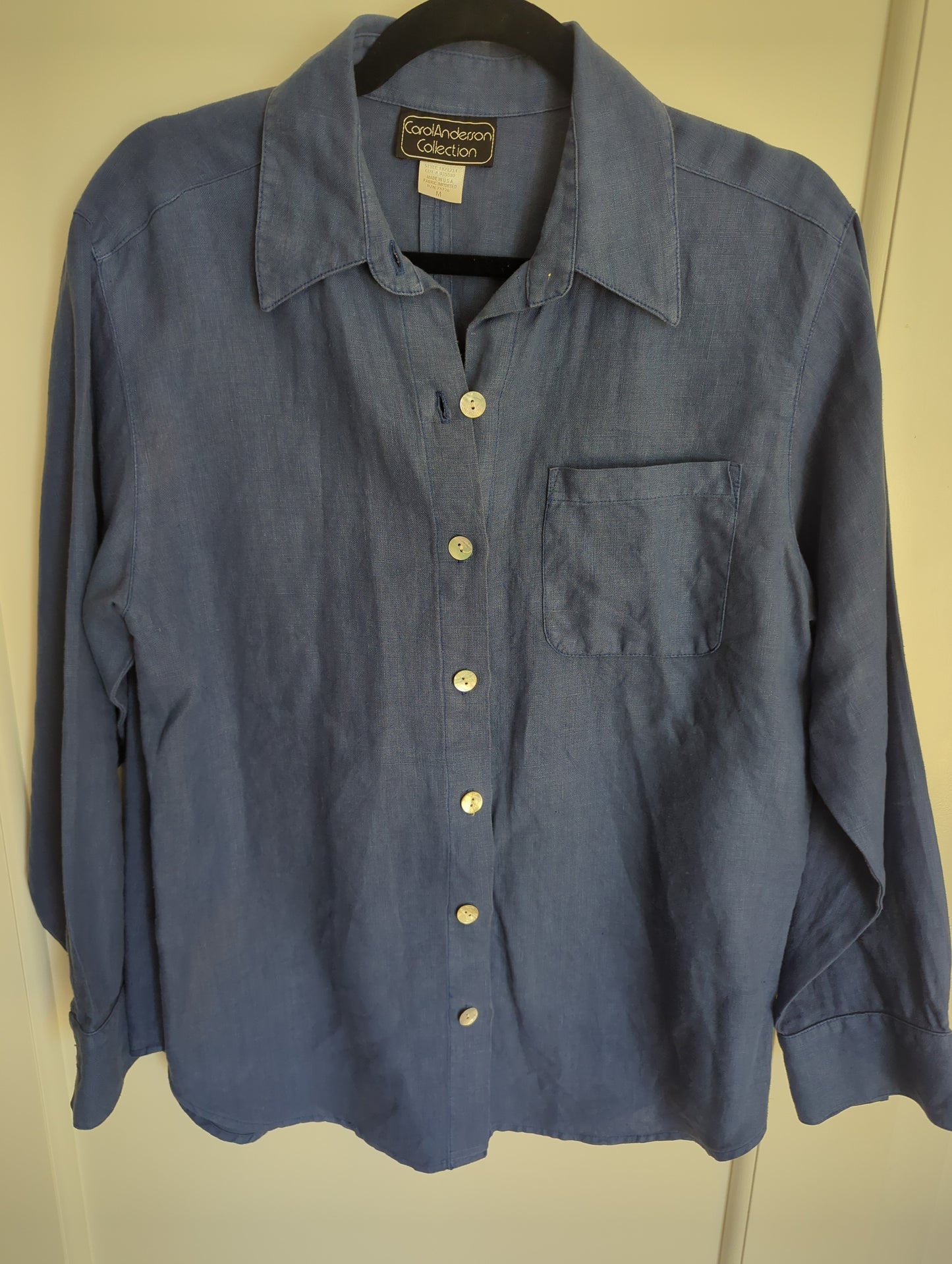 Carol Anderson Top Size: M