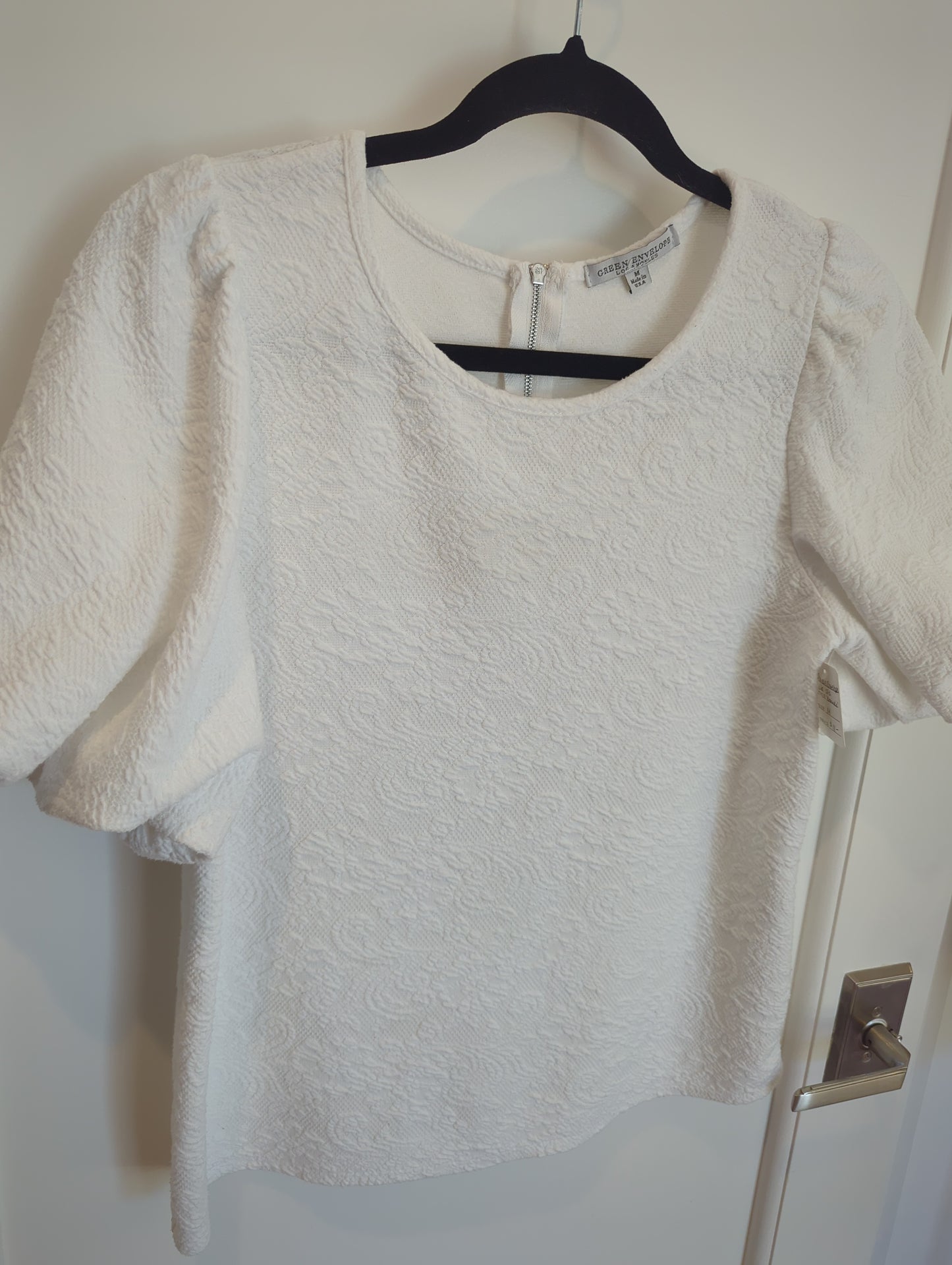 Green Envelope LA Top Size: M