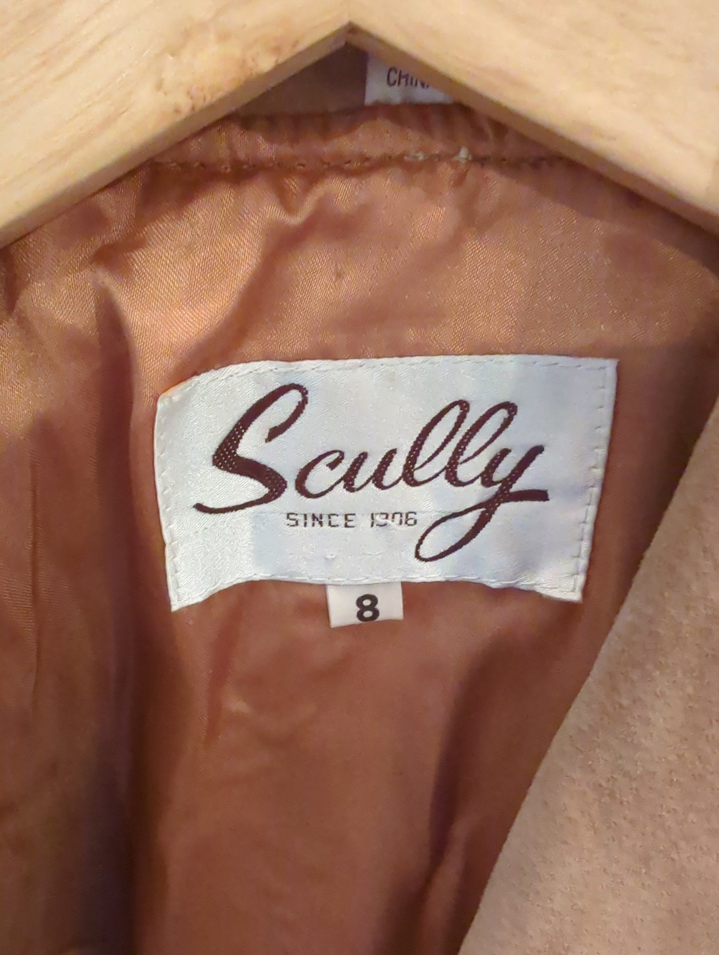 Scully Leather Jacket Size: 8