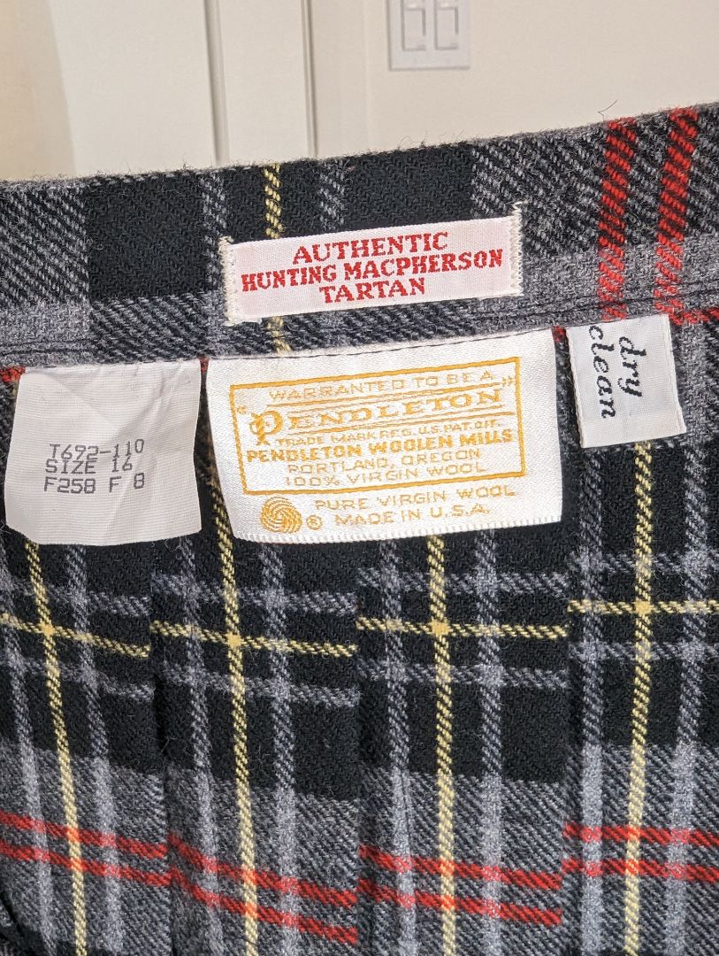 VINTAGE Pendleton  Size: 8/10 Midi