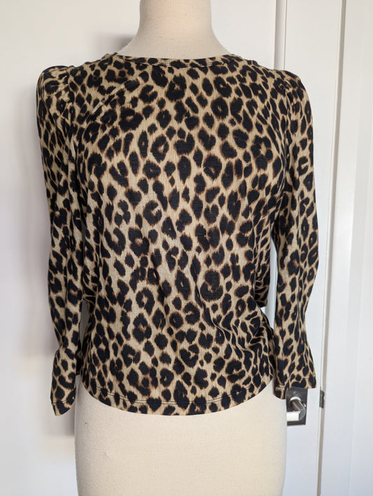 A.L.C. Size: M Leopard Karlie Top