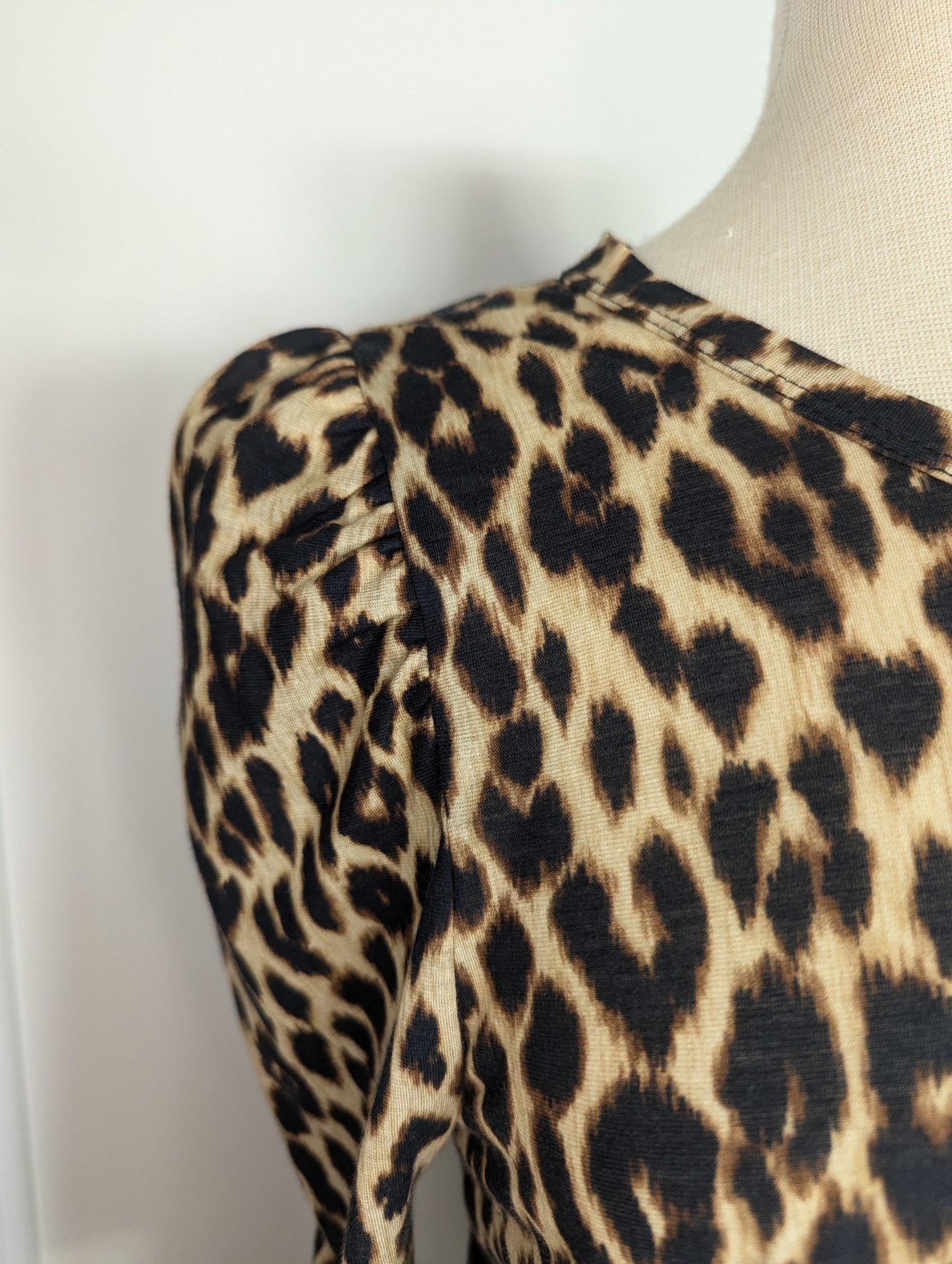 A.L.C. Size: M Leopard Karlie Top