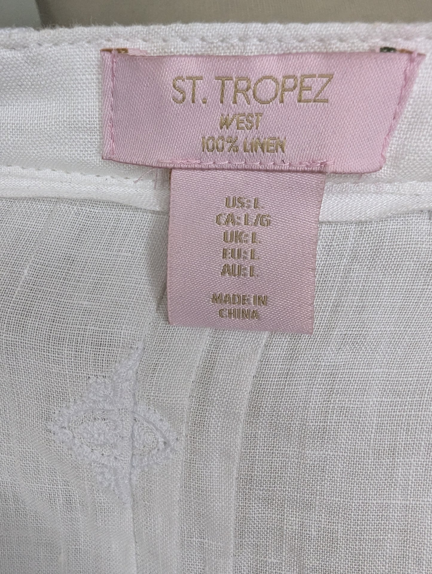 St. Tropez West Size: L Tunic