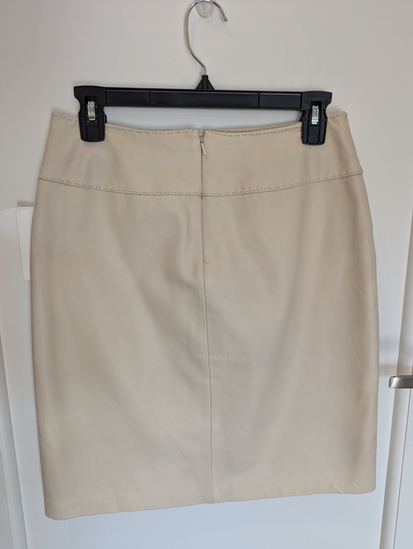 VINTAGE Cache Size: 2  Leather Skirt