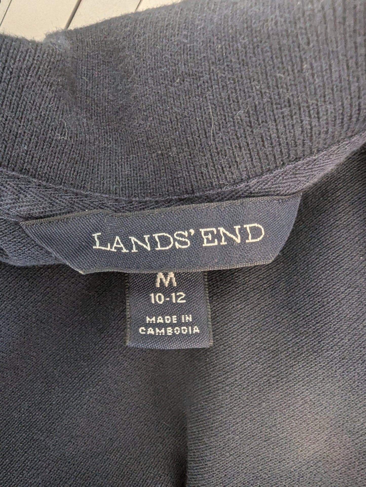 Land's End Polo Dress Size: 10/12