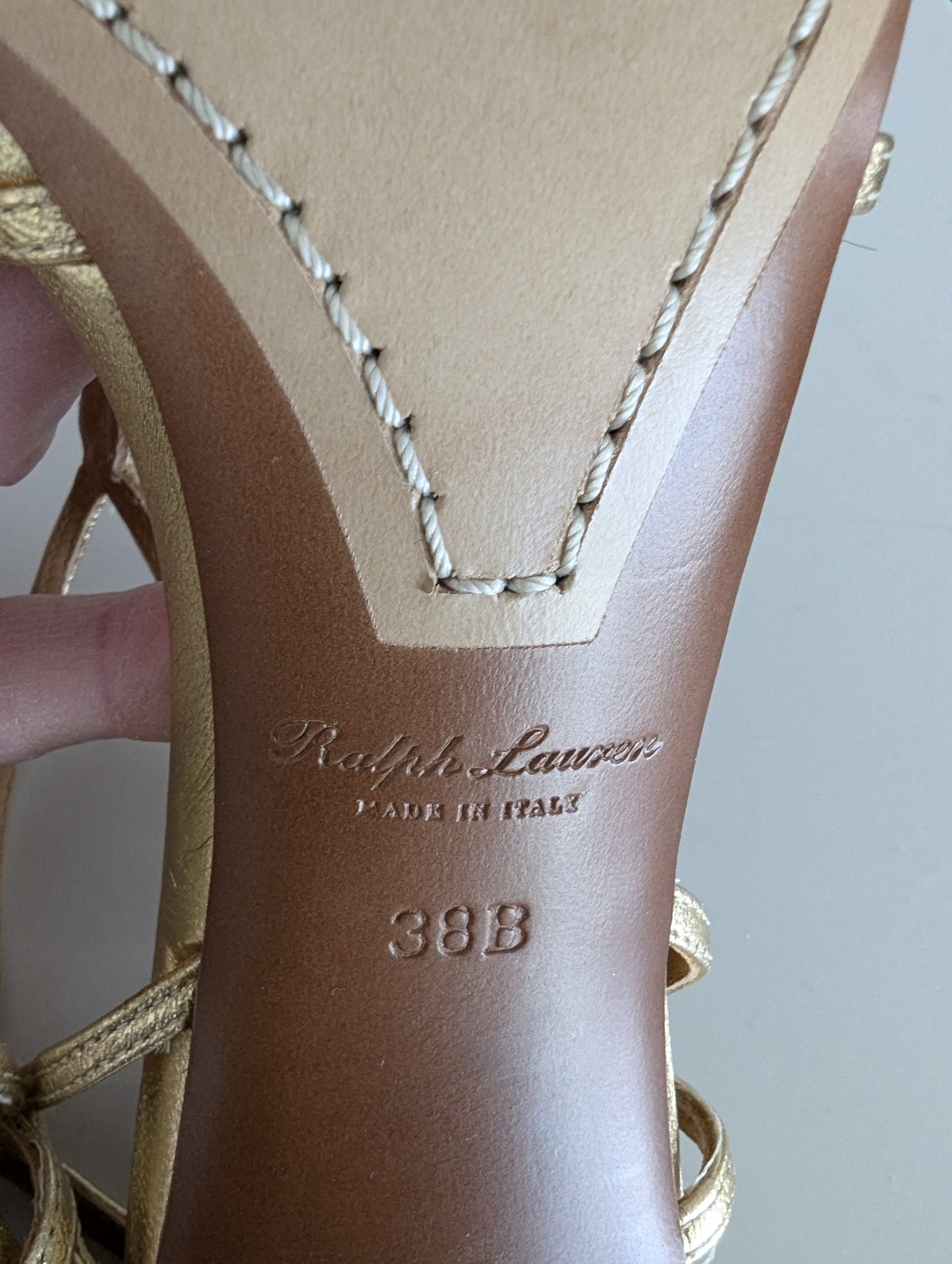 Ralph Lauren Bladine Sandal Size: 38