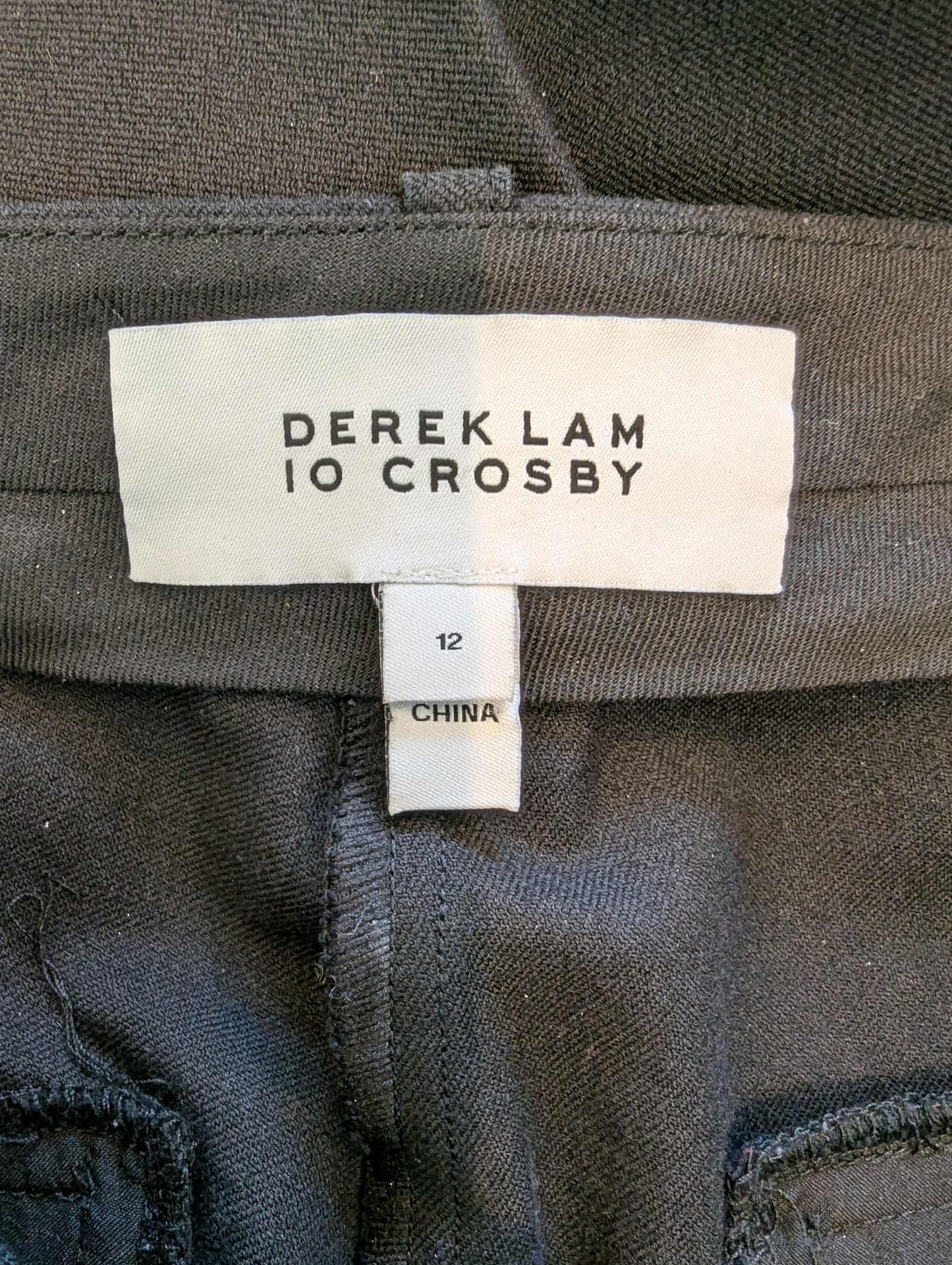 Derek Lam 10 Crosby Cropped Trouser Size: 12