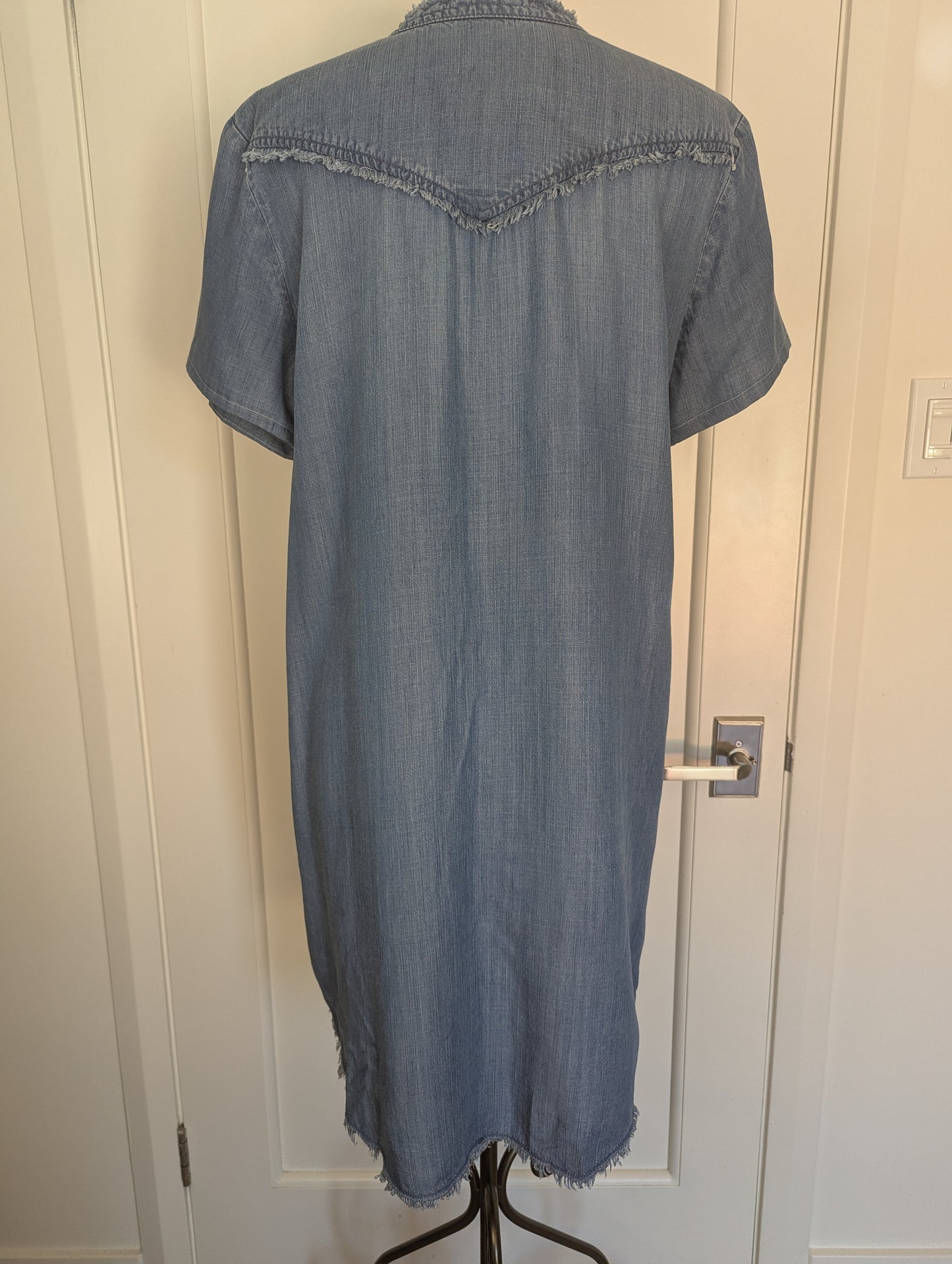 Denim Dress Size: L