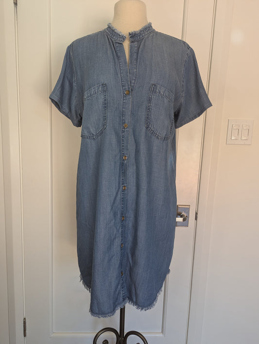 Denim Dress Size: L