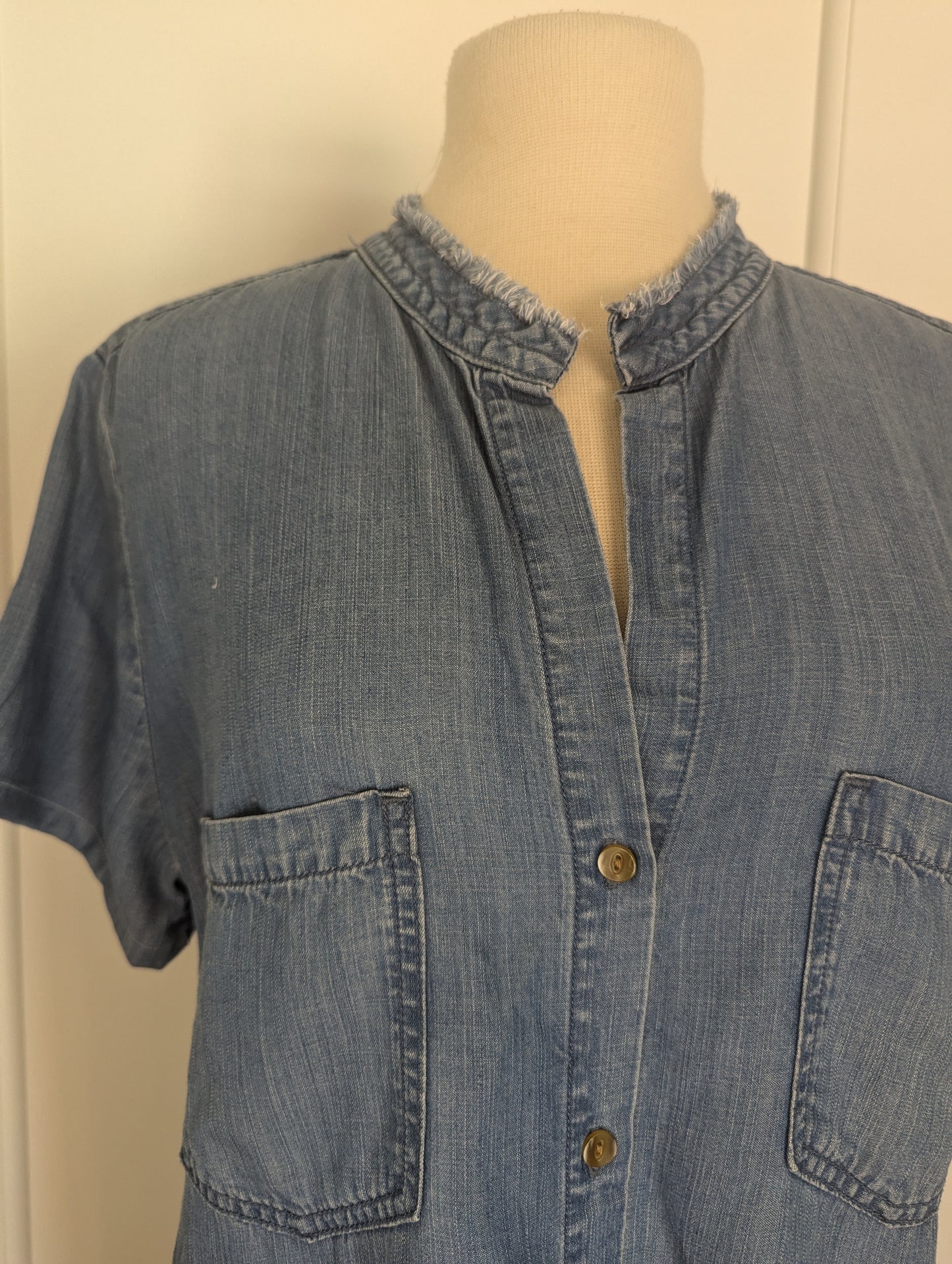 Denim Dress Size: L