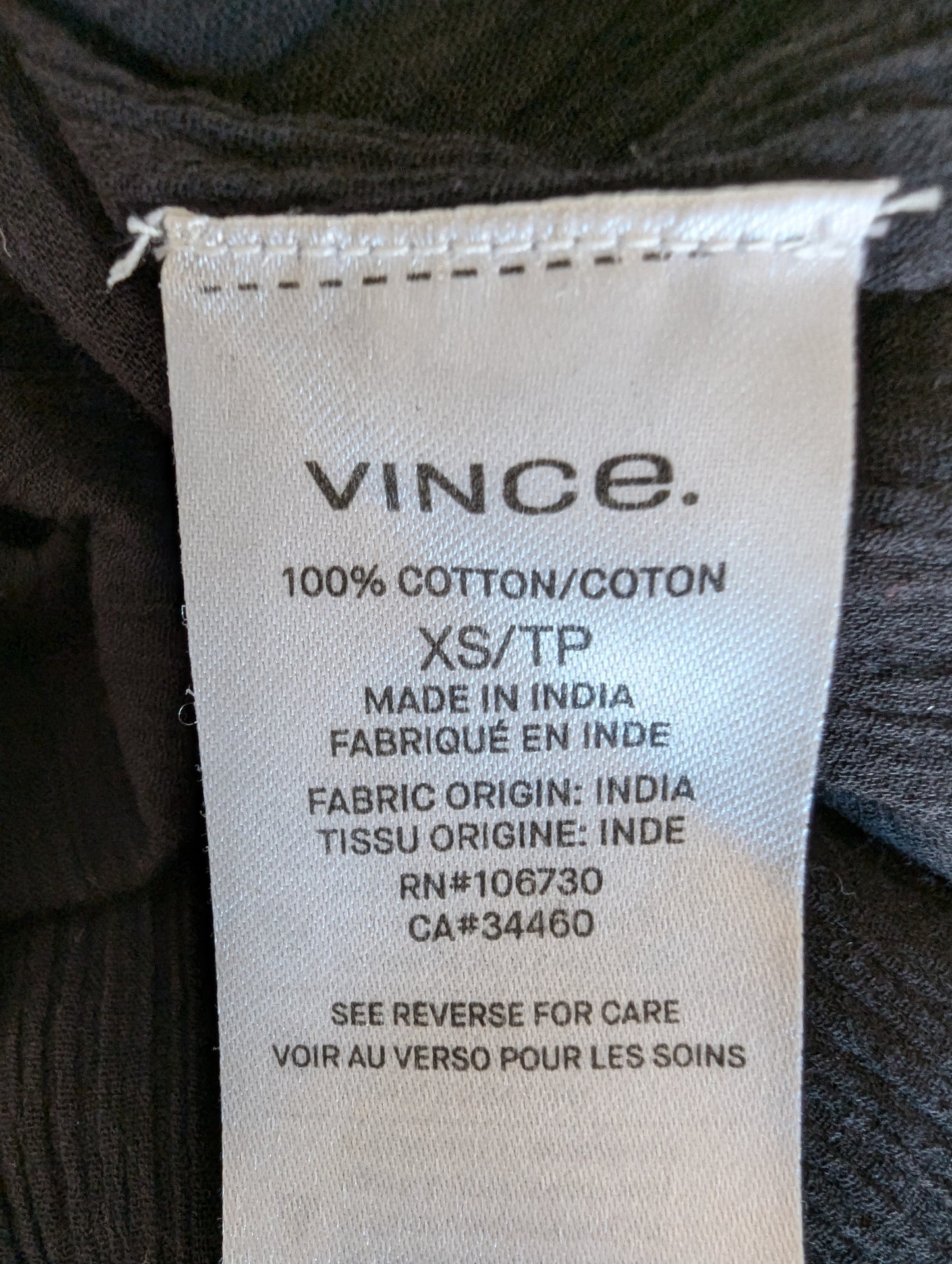 Vince Size: XS