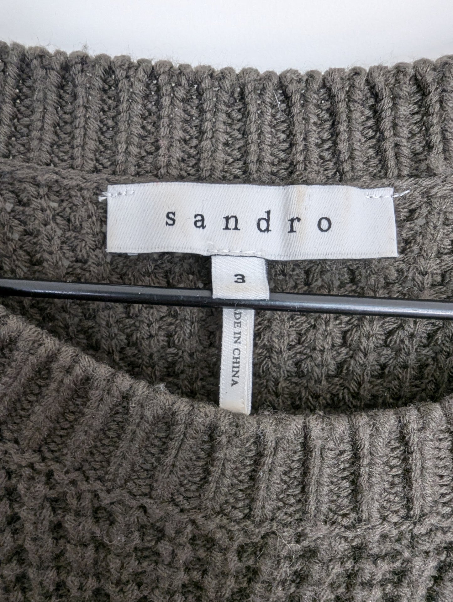 Sandro Sweater Size: 3/L