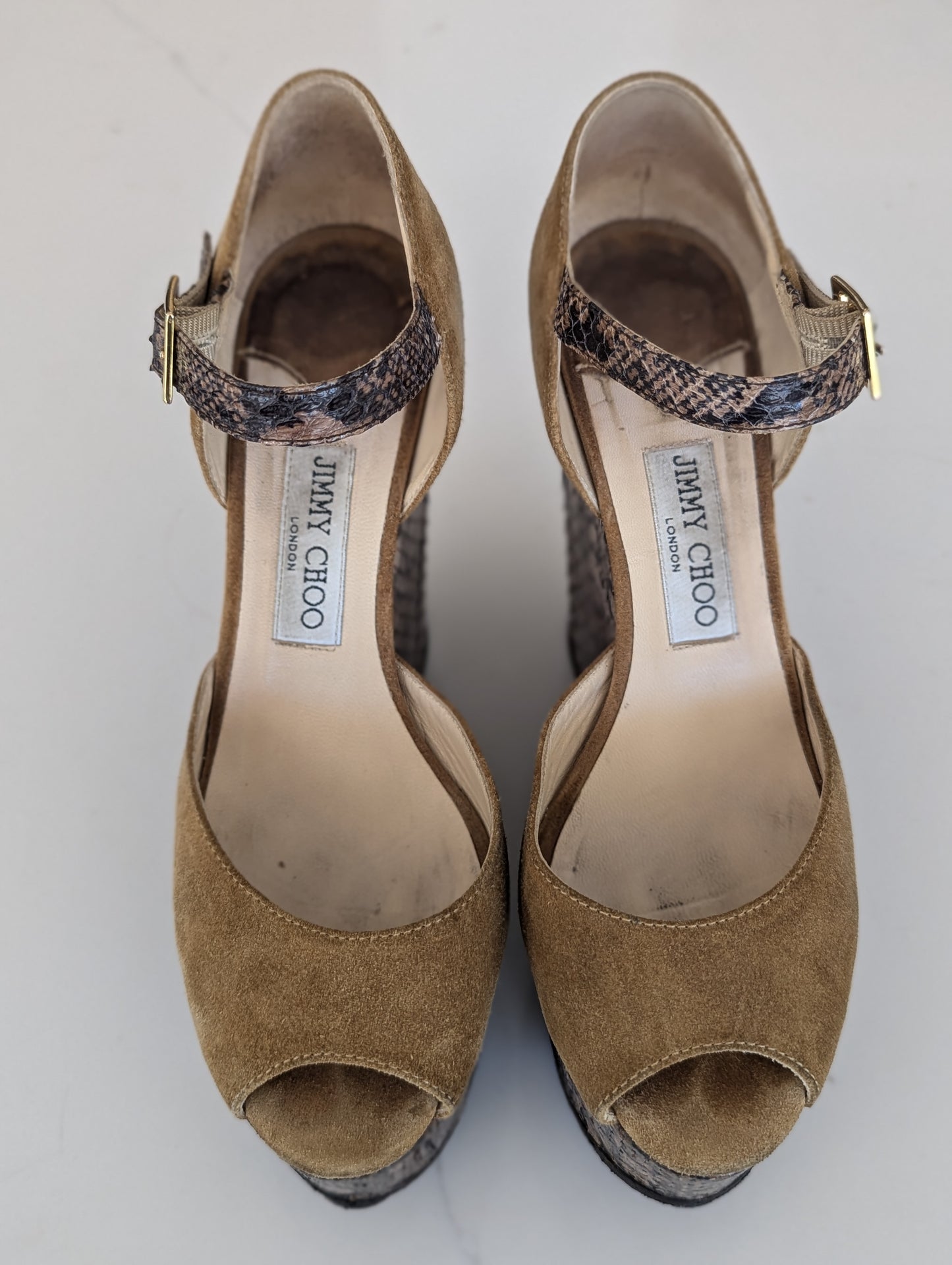 Jimmy Choo Folly Size: 40 Gold