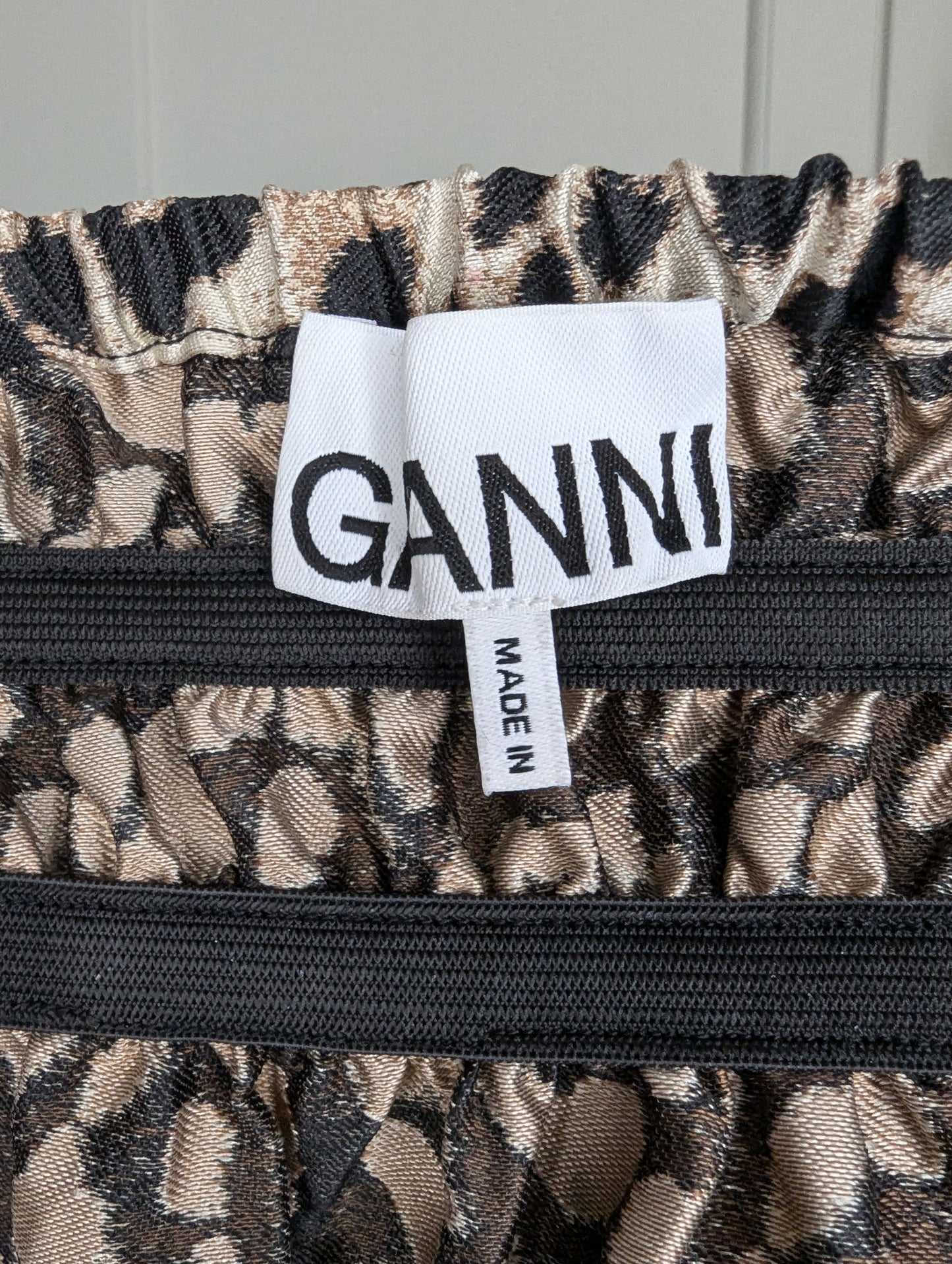 Ganni Leopard Dress Size: S/M