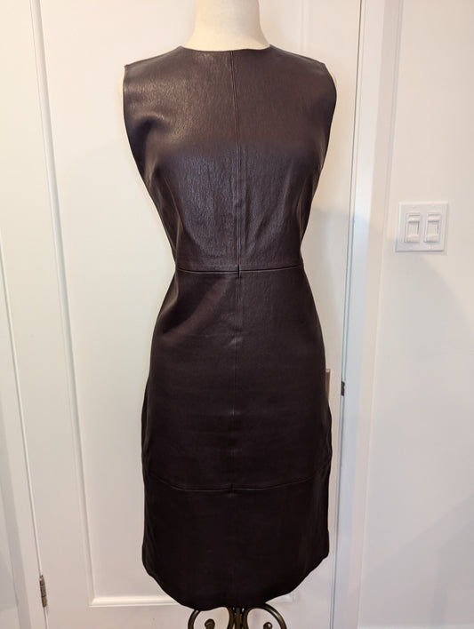 Vince Leather Dress Size: 10