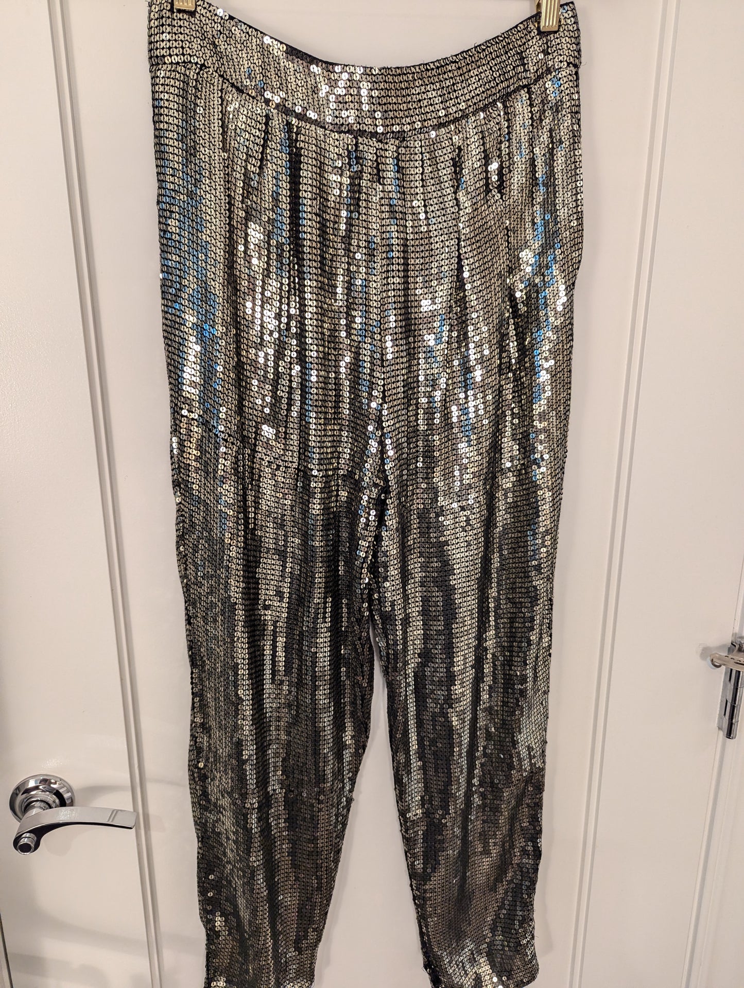 Alice & Olivia Sequin Pants Size: 12