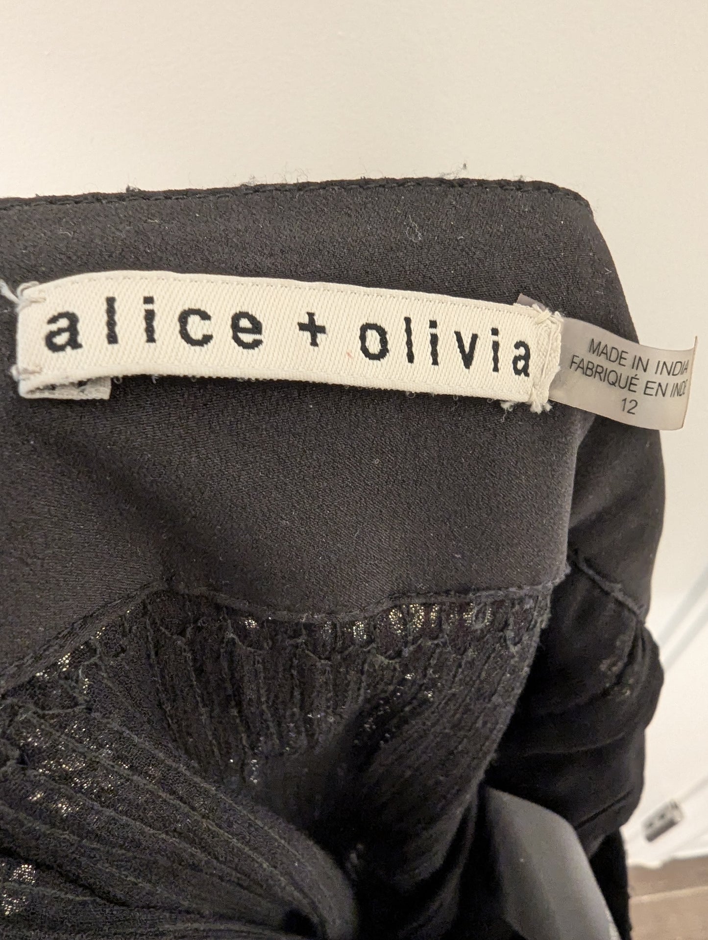 Alice & Olivia Sequin Pants Size: 12