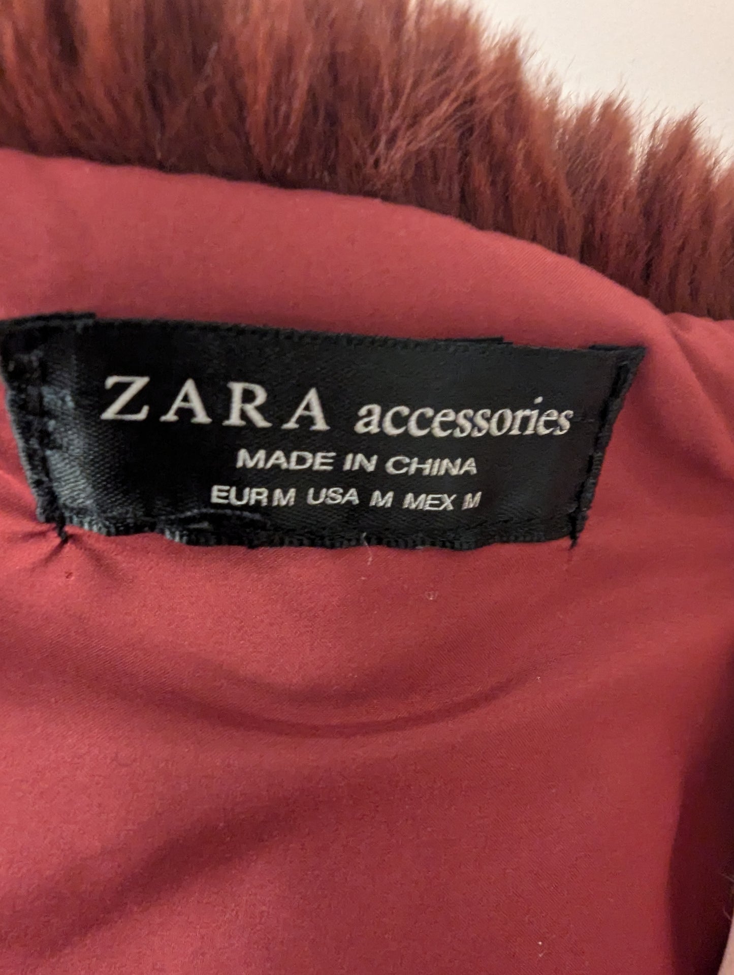 Scarf Zara Faux Fur