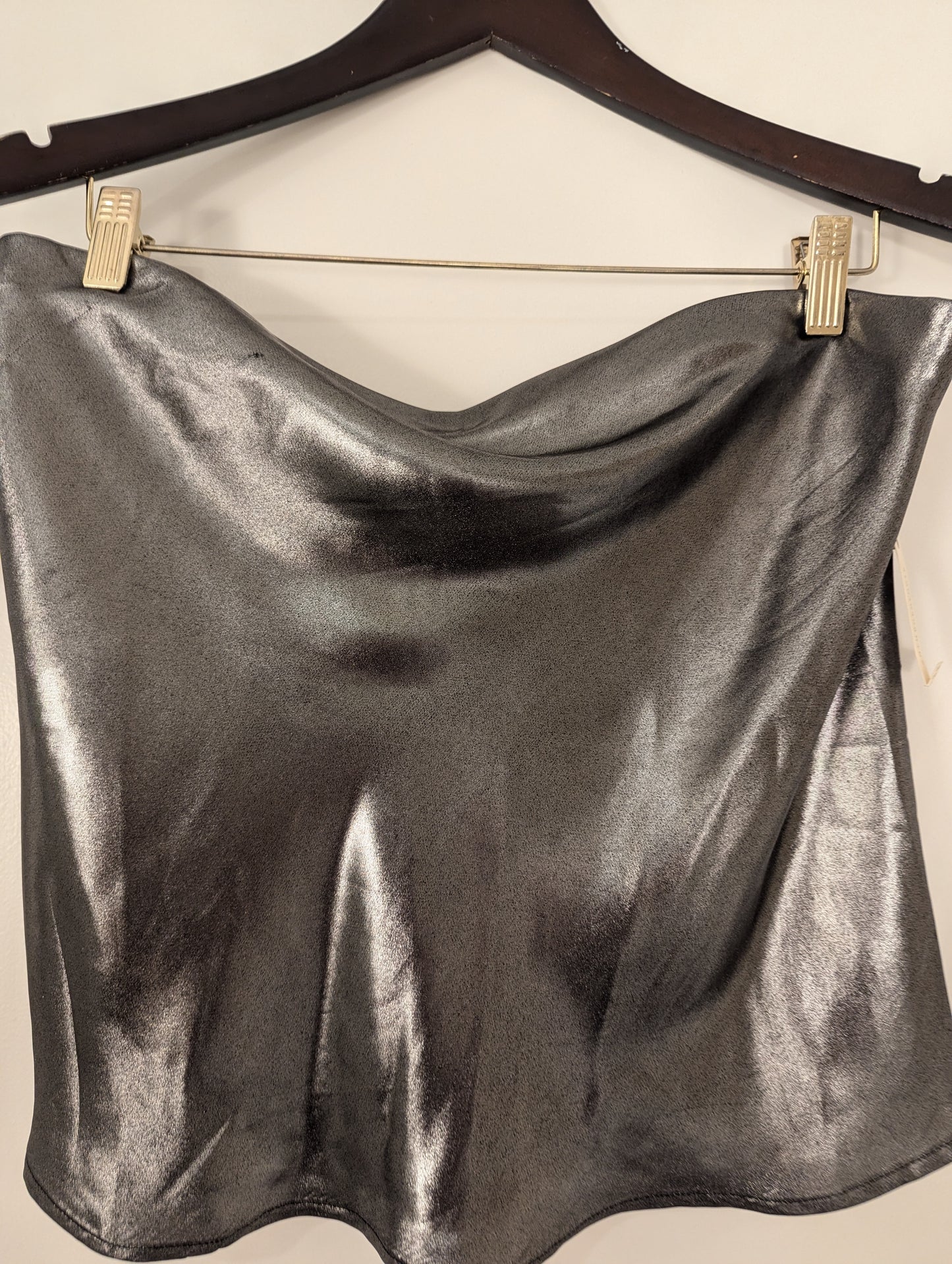 Anthropologie Metallic Top Size: M