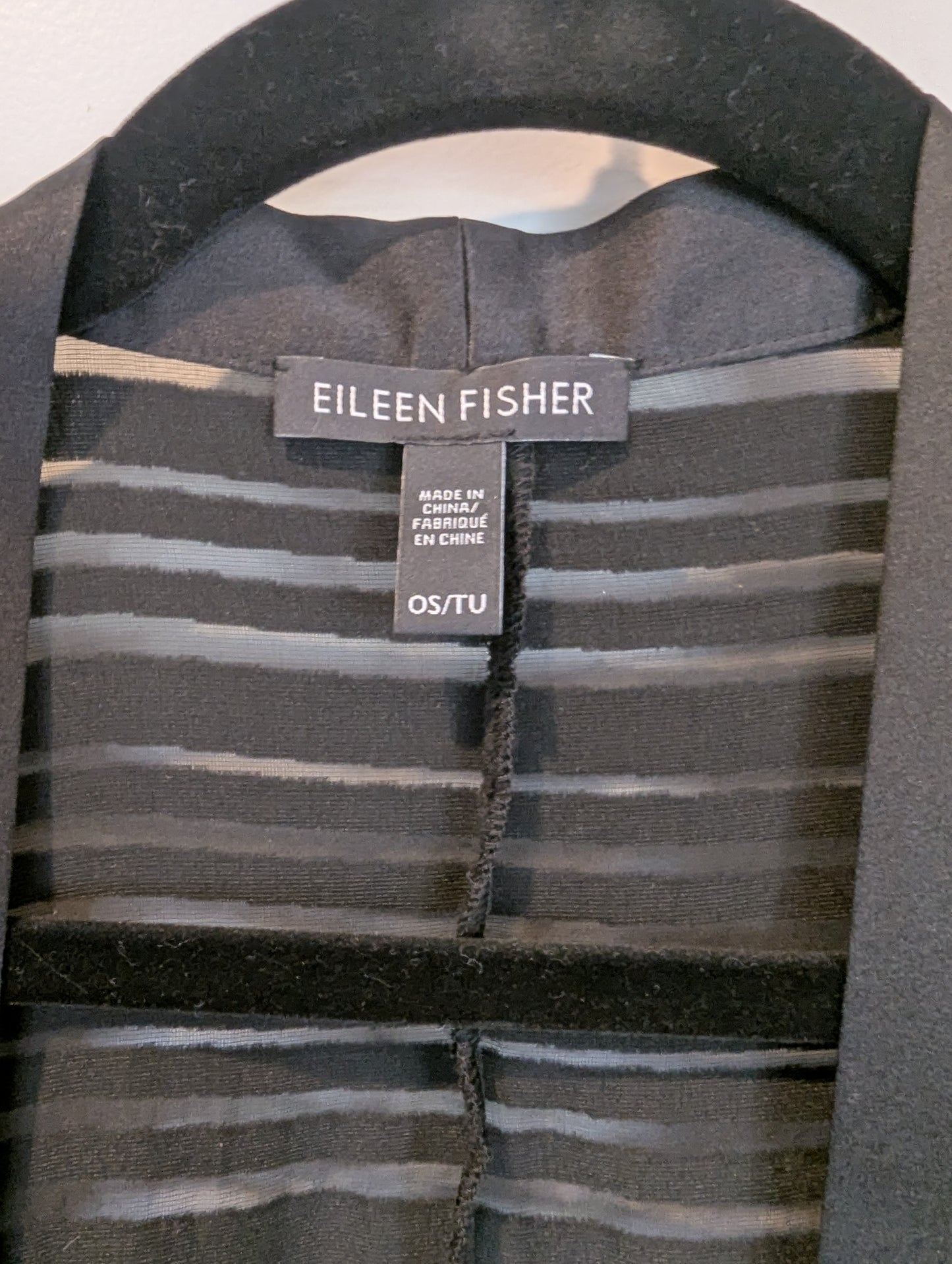 Eileen Fisher Velvet Kimono O/S