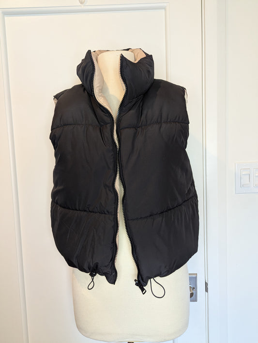 - Reversible Cropped Puffer Size: M