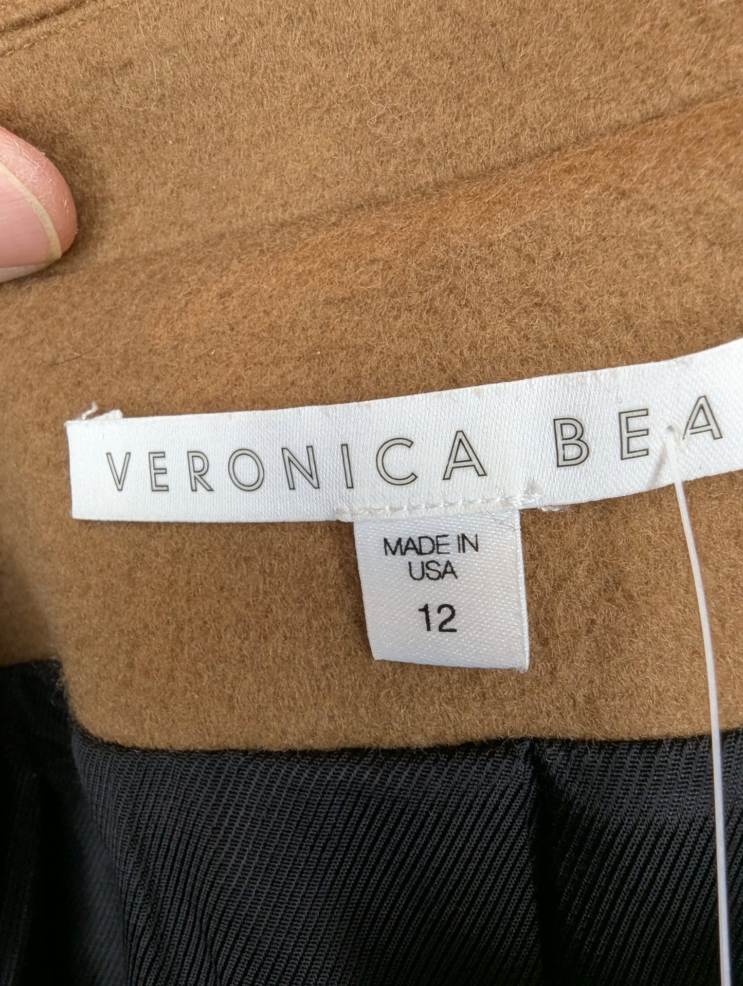 Veronica Beard Wool Car Coat  Size: 12