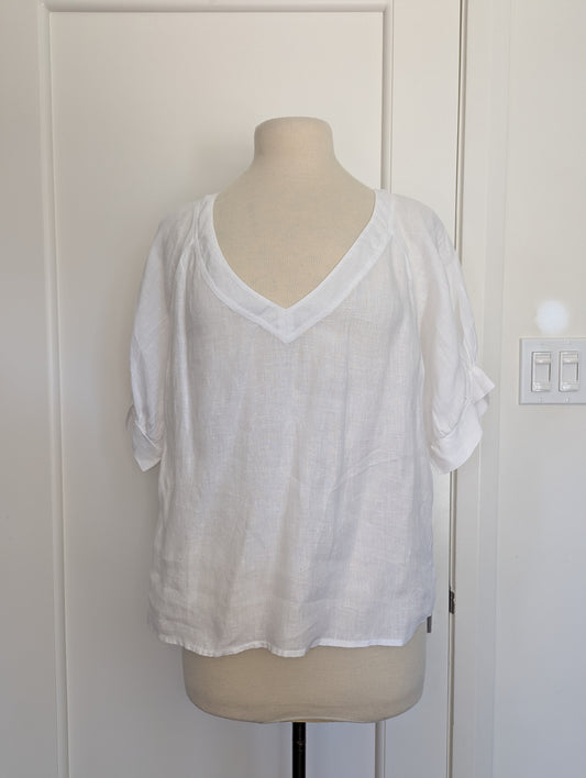Velvet Adley Linen Top Size: S