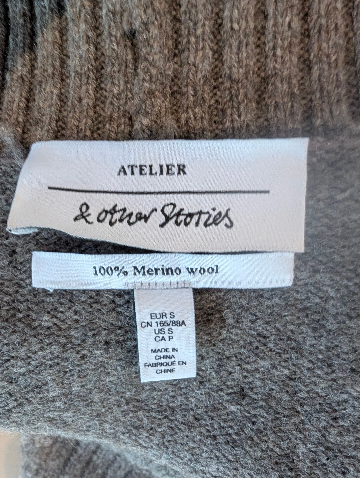 & Other Stories Merino Wool Sweater Size: S