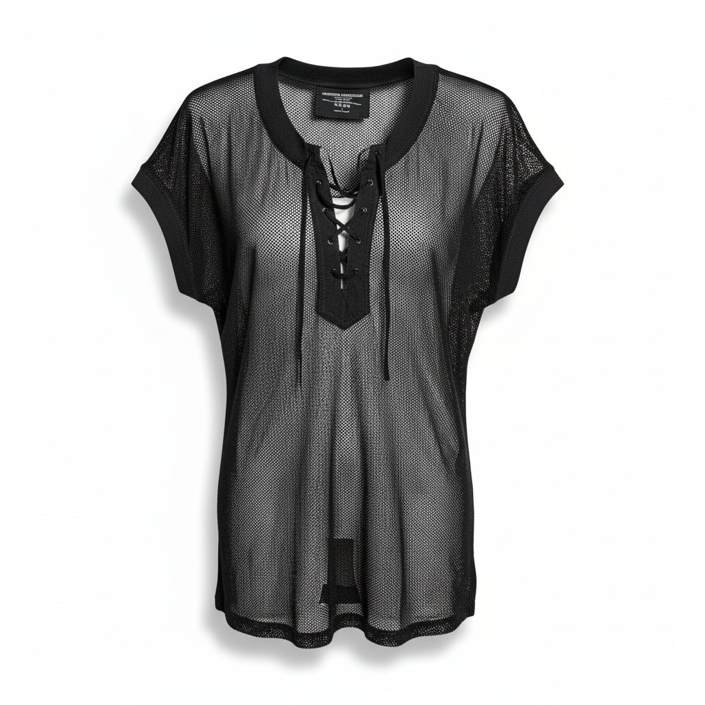 Majestic Filatures du Lion Mesh Tee  Size: 2